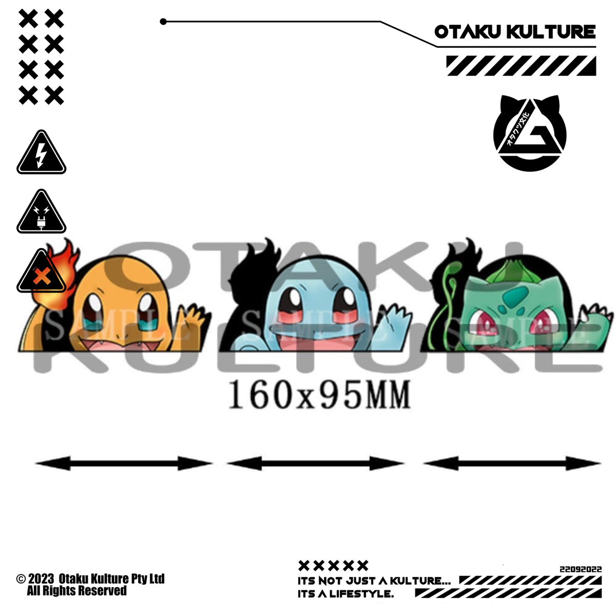 STARTER POKEMON 3D MOTION STICKER