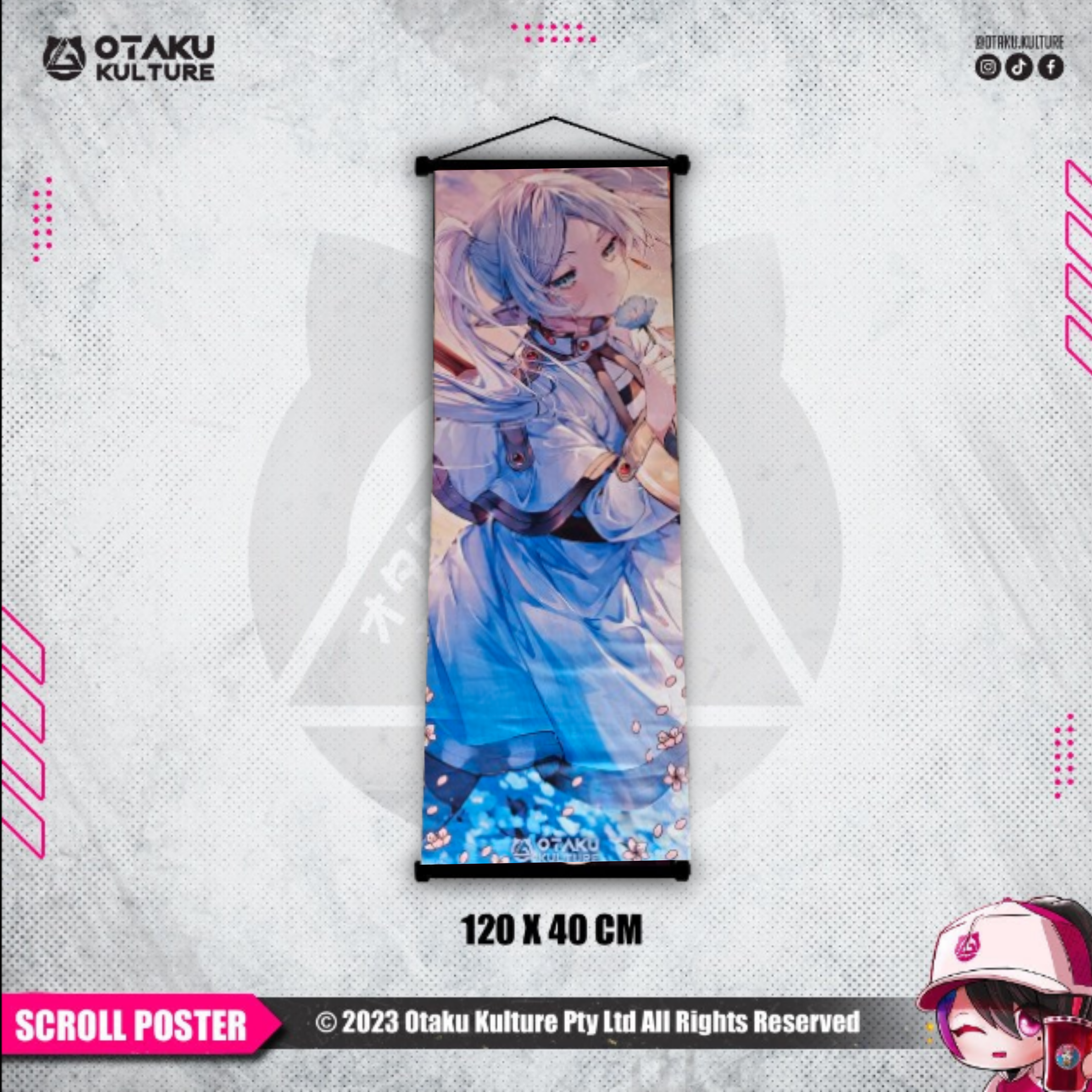 FRIEREN SCROLL POSTER