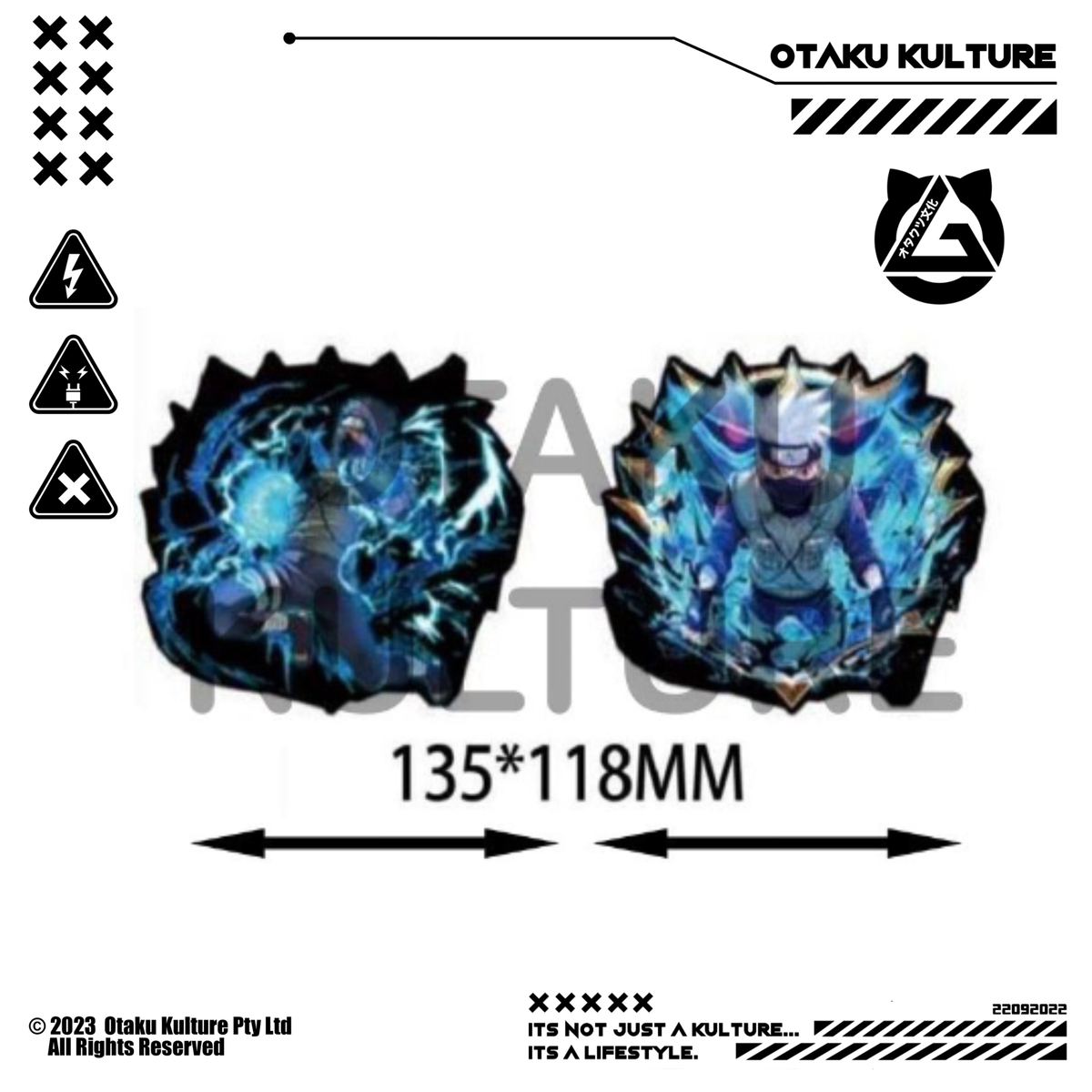KAKASHI SUSANOO 3D MOTION STICKER