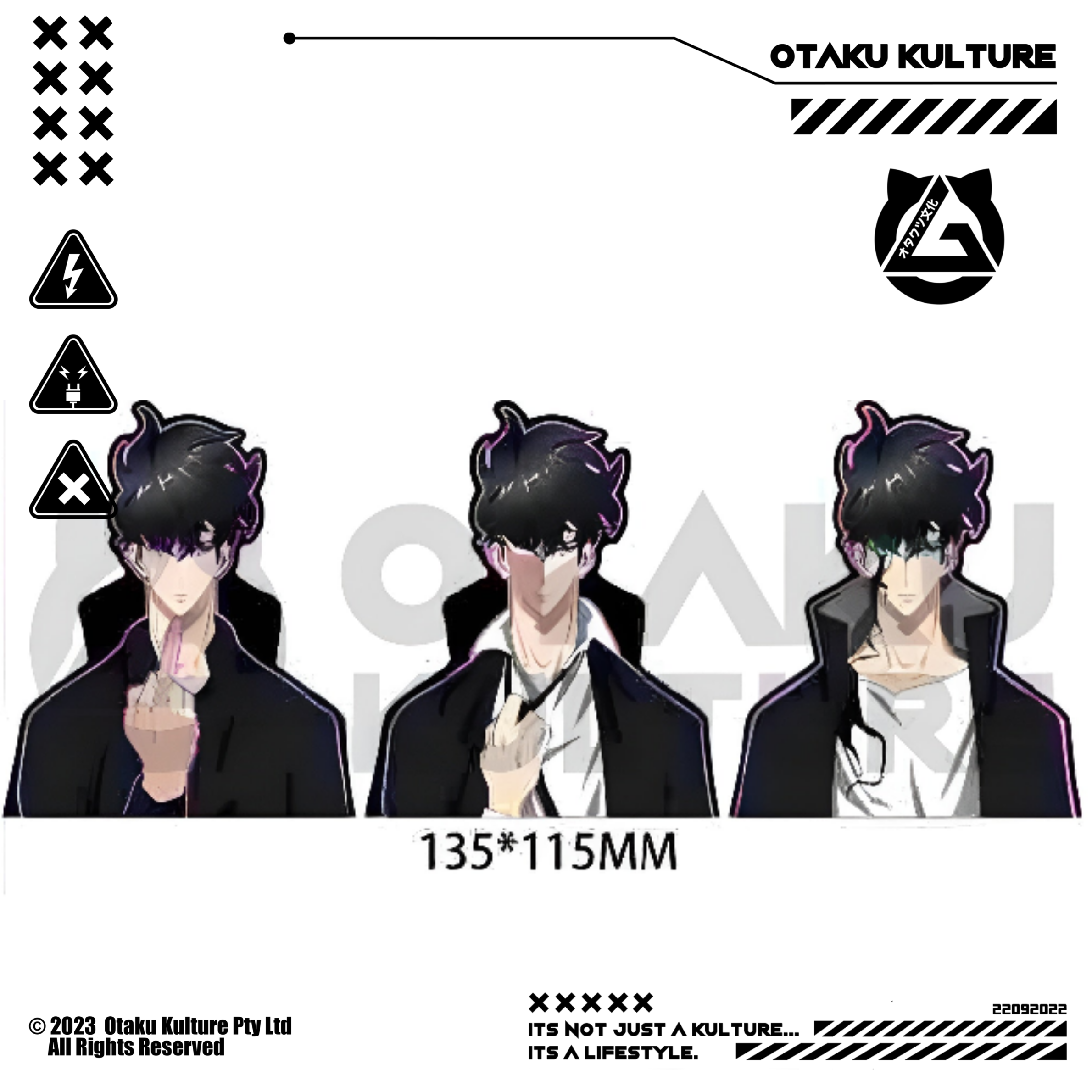 SUNG JIN WOO 3D MOTION STICKER