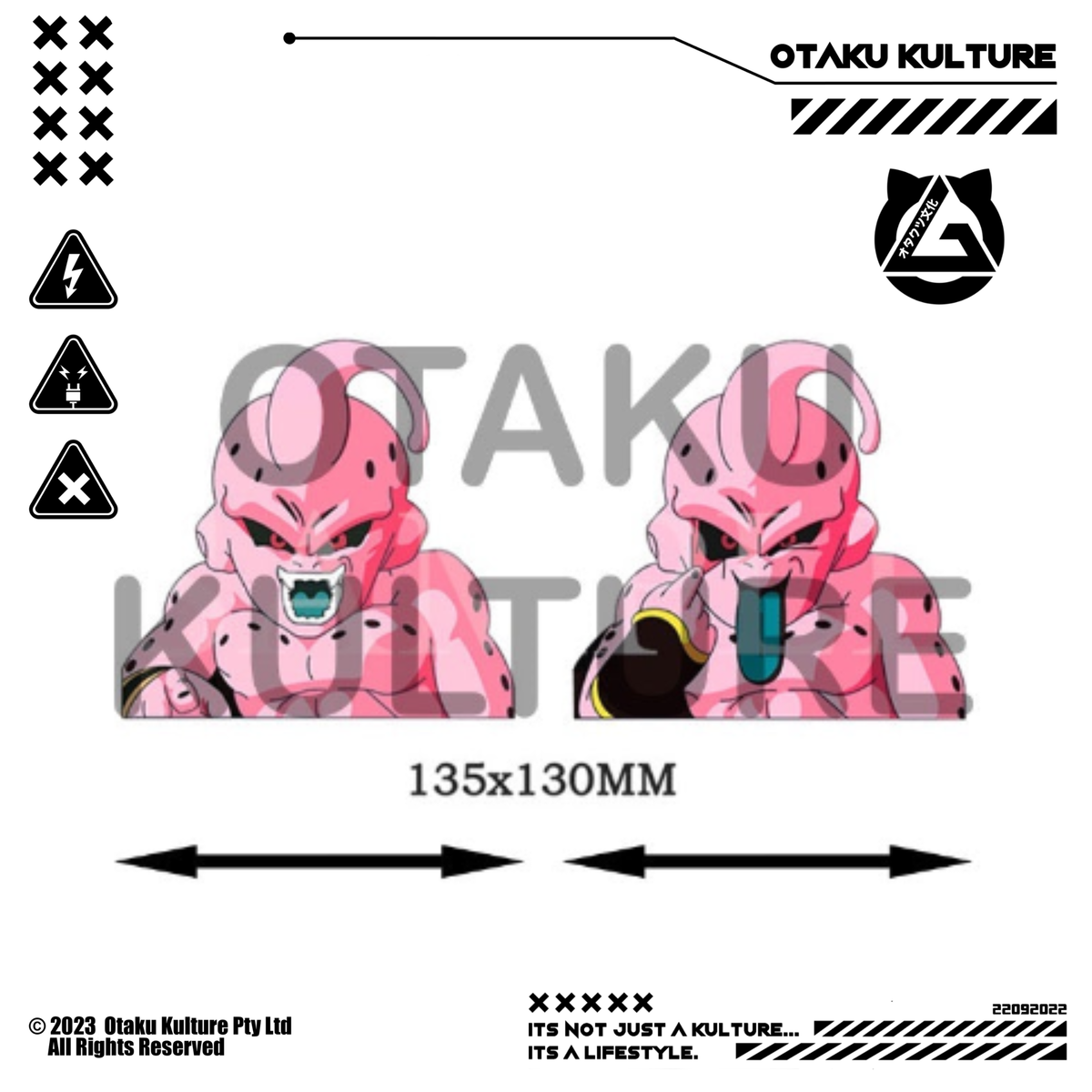 KID BUU 3D MOTION STICKER