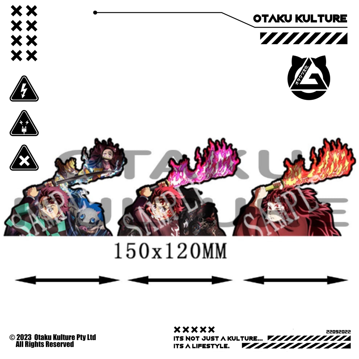 TANJIRO SWORD 3D MOTION STICKER