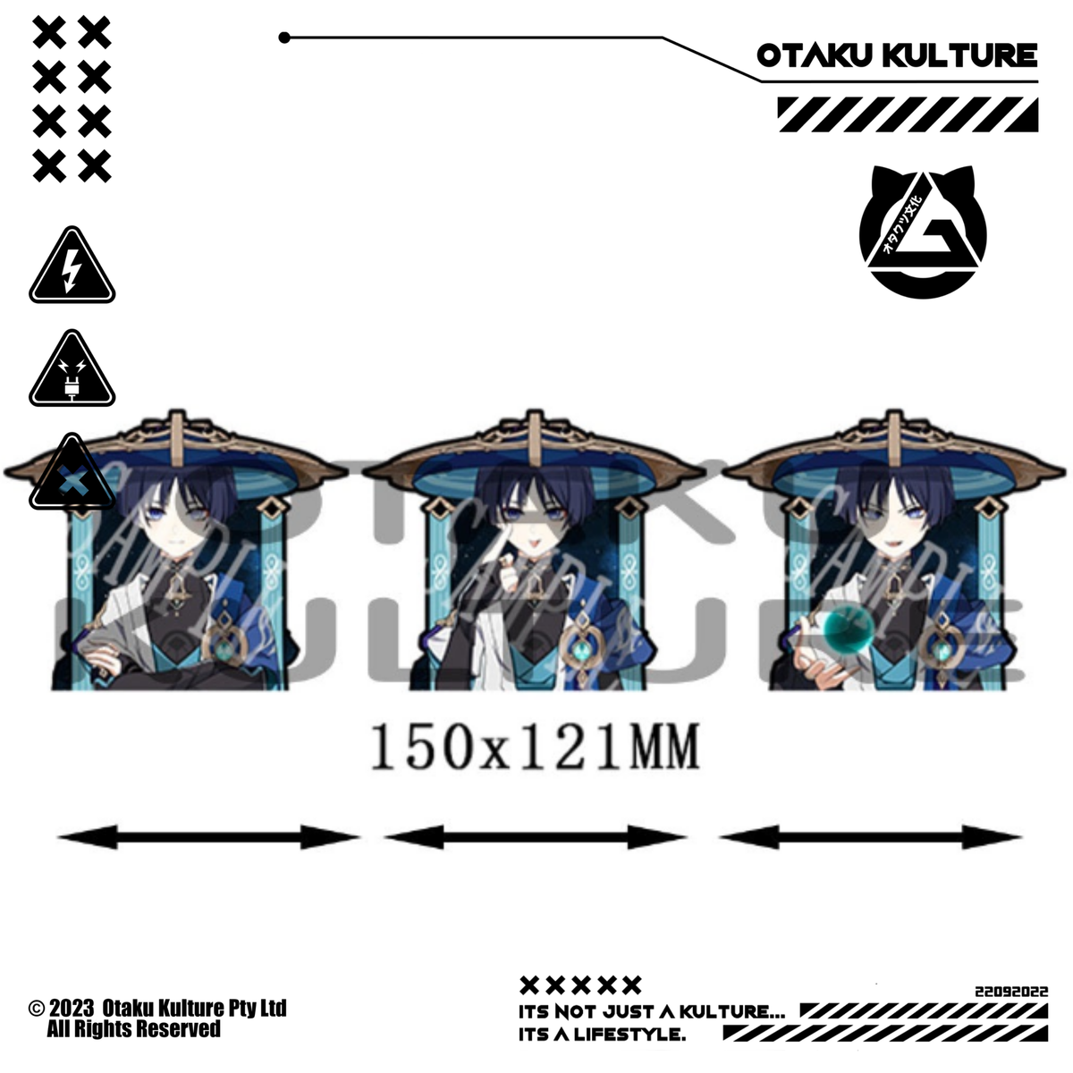 THE WANDERER (SCARAMOUCHE) 3D MOTION STICKER
