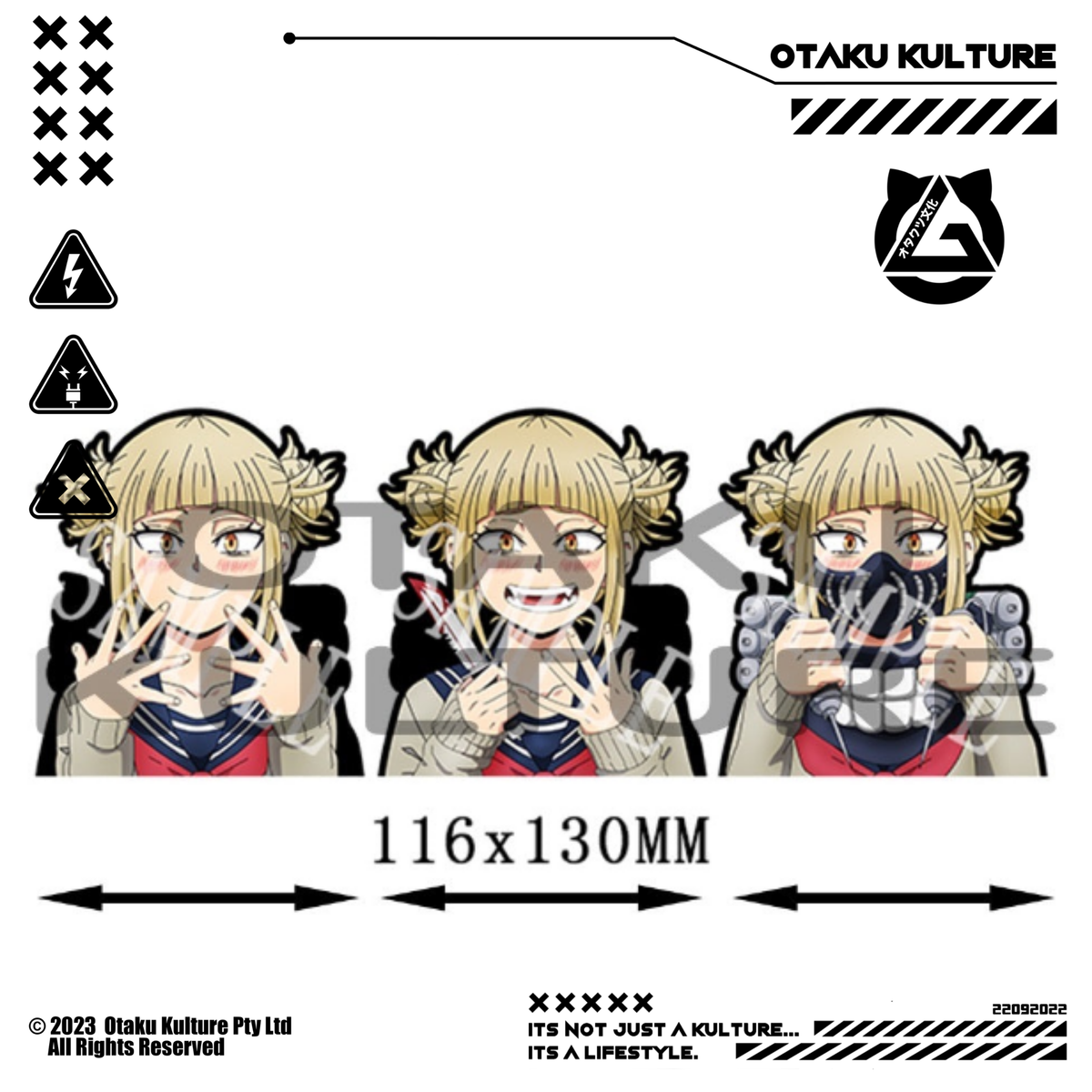 TOGA HIMIKO 3D MOTION STICKER