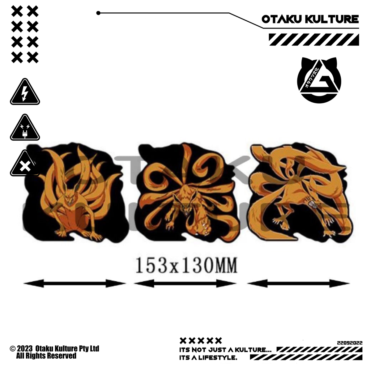 KURUMA 3D MOTION STICKER