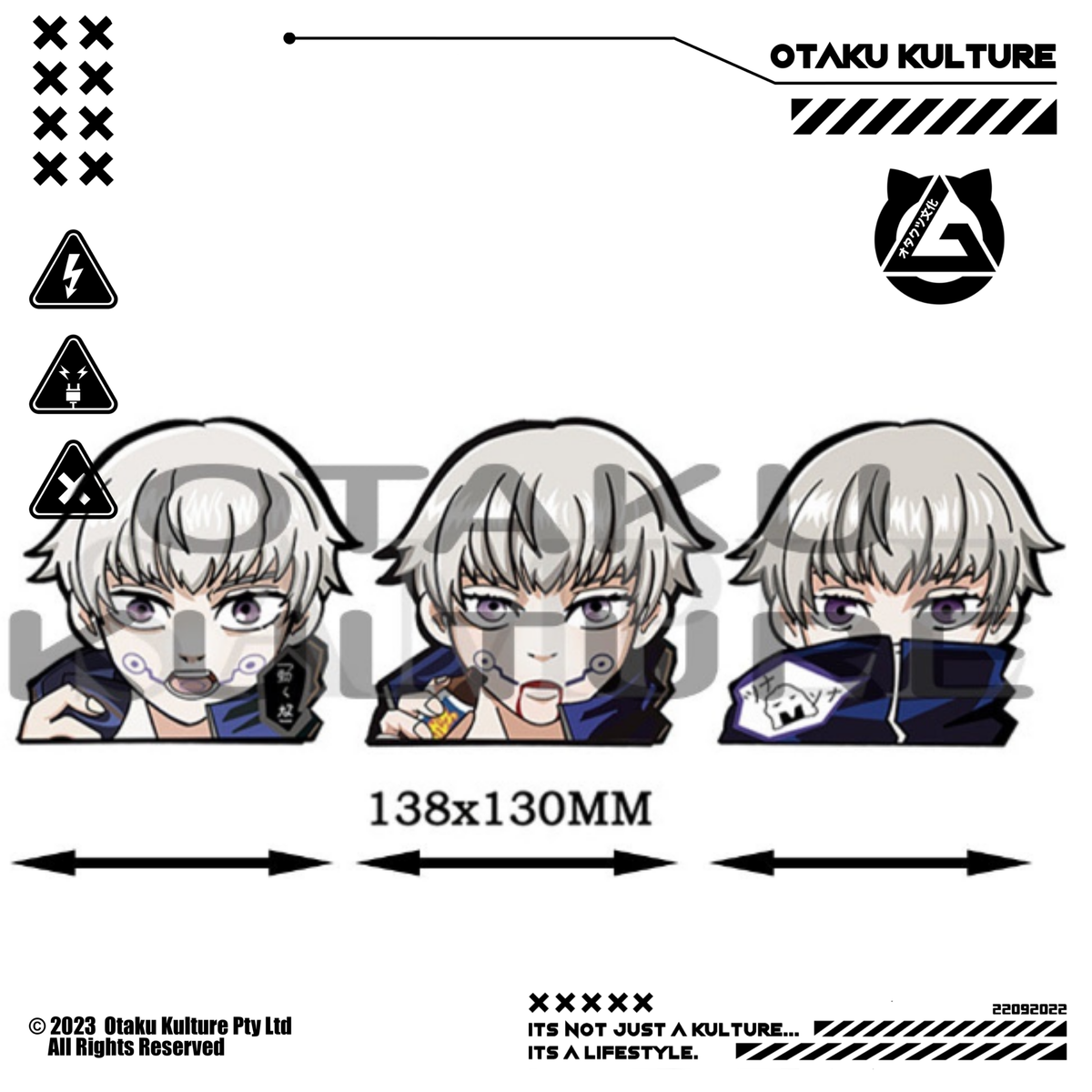 TOGE CLOSE UP 3D MOTION STICKER