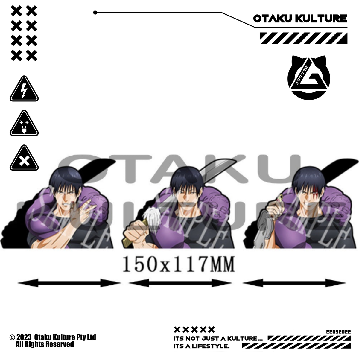 TOJI 3D MOTION STICKER
