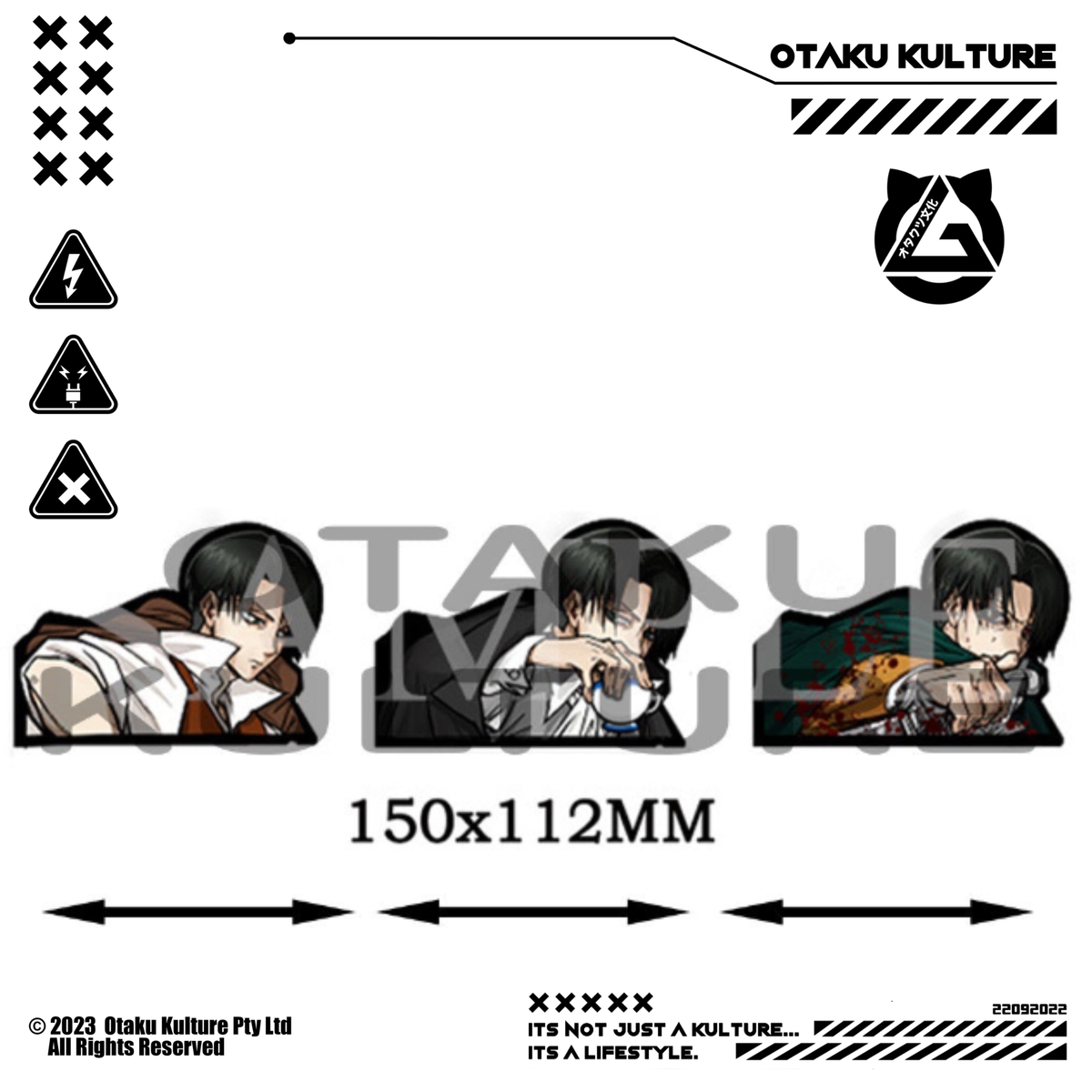 LEVI 3D MOTION STICKER