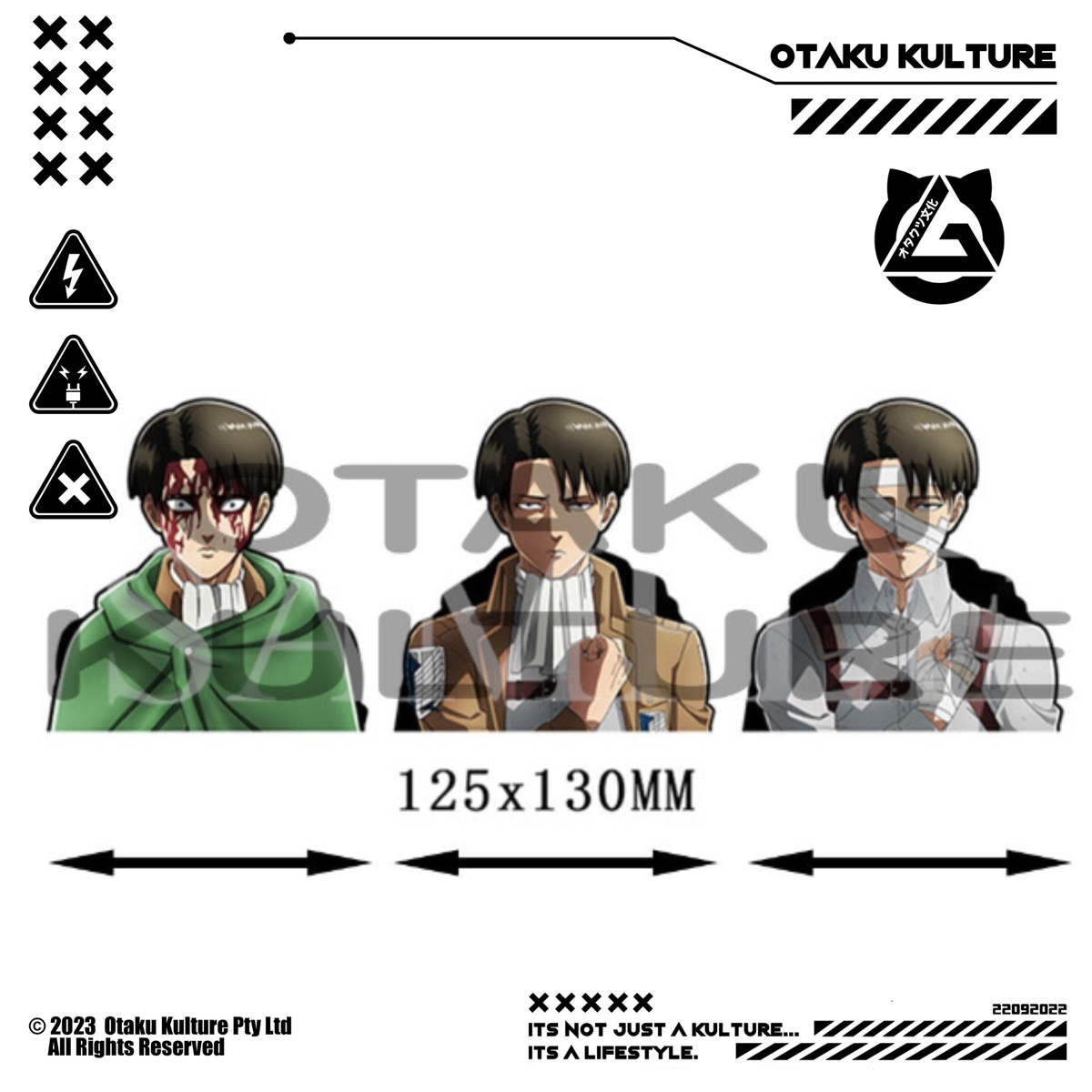 LEVI HURT 3D MOTION STICKER