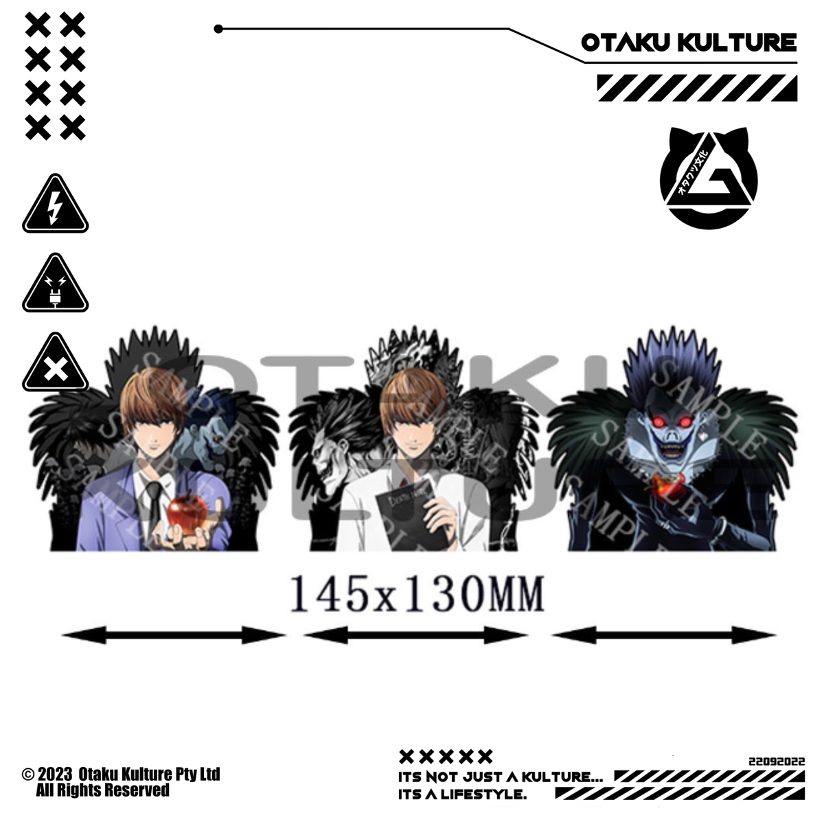 LIGHT/RYUK 3D MOTION STICKER