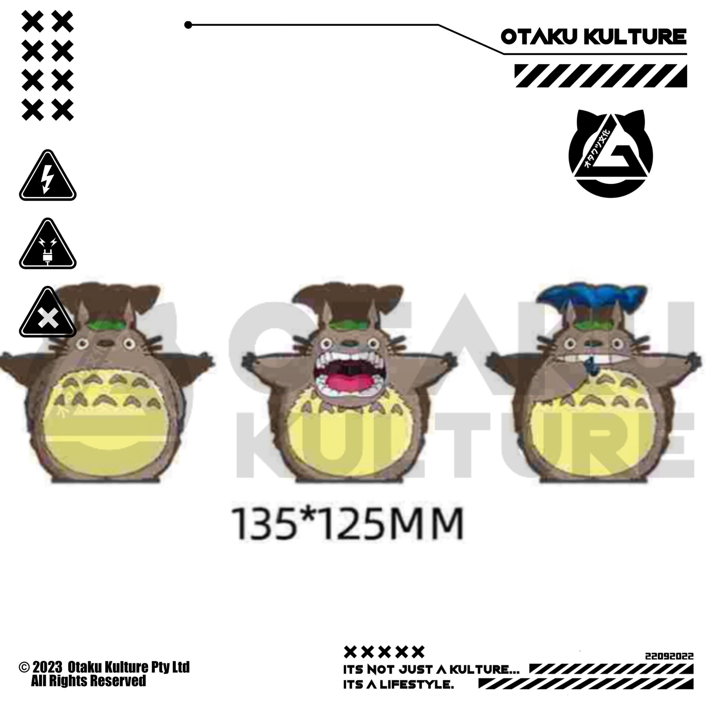 TOTORO 3D MOTION STICKER