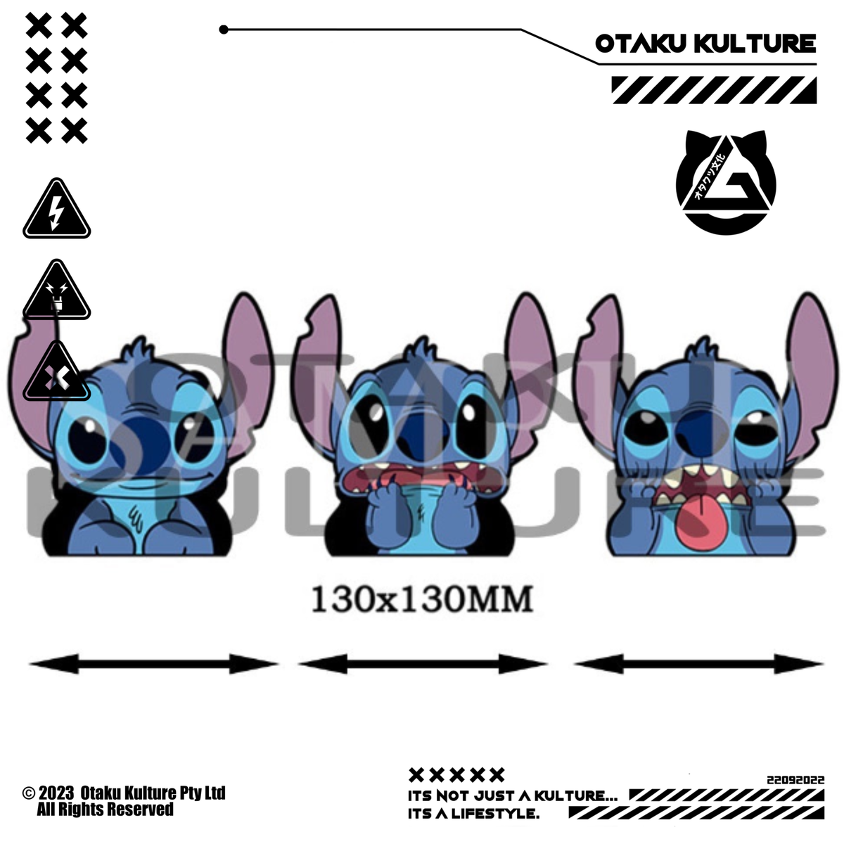 STITCH 3D MOTION STICKER