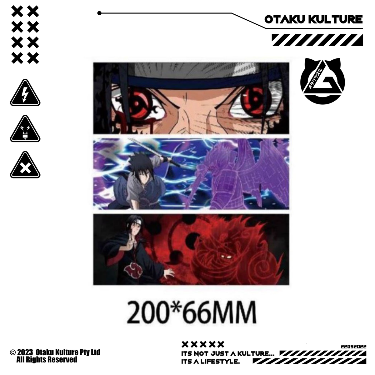UCHIHA SUSANOO SLAP 3D MOTION STICKER
