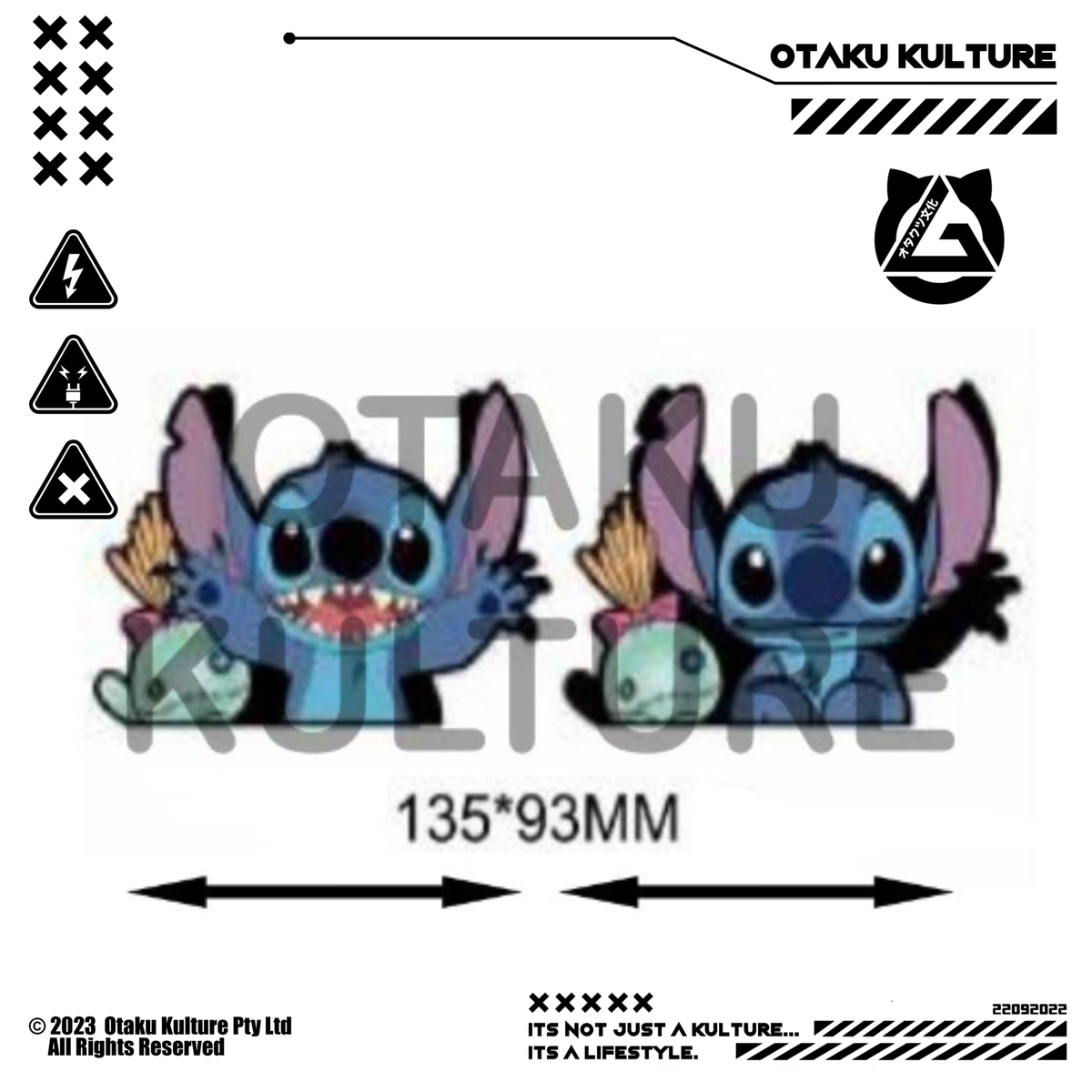 STITCH TEDDY 3D MOTION STICKER