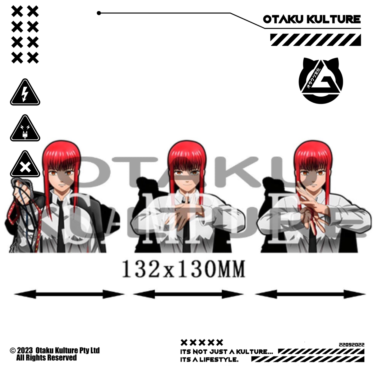 MAKIMA 3D MOTION STICKER