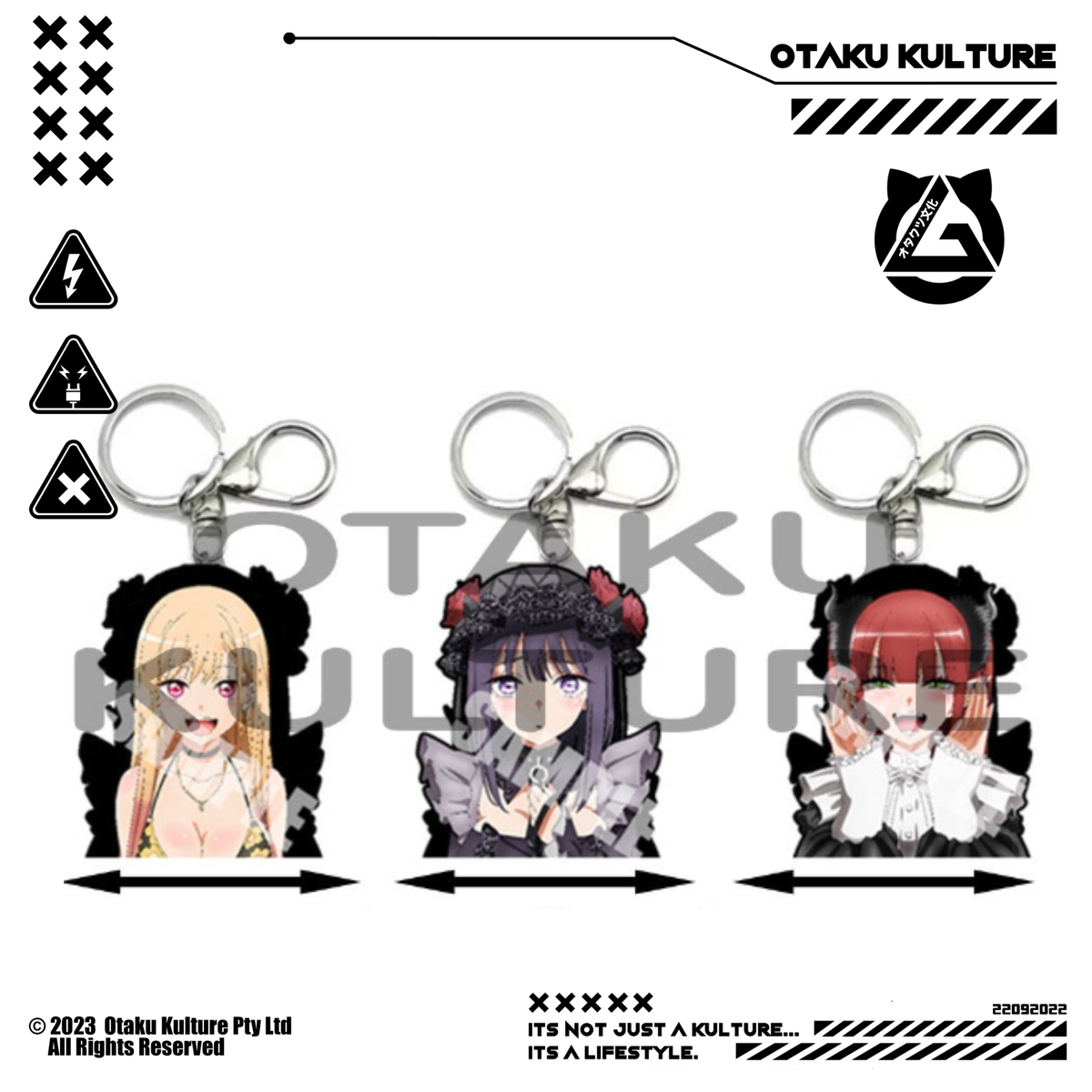 MARIN KITIGAWA COSPLAYS 3D MOTION KEYCHAIN
