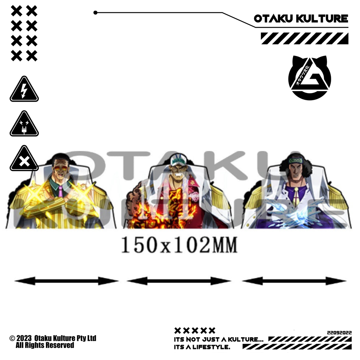 MARINE ADMIRALS 3D MOTION STICKER