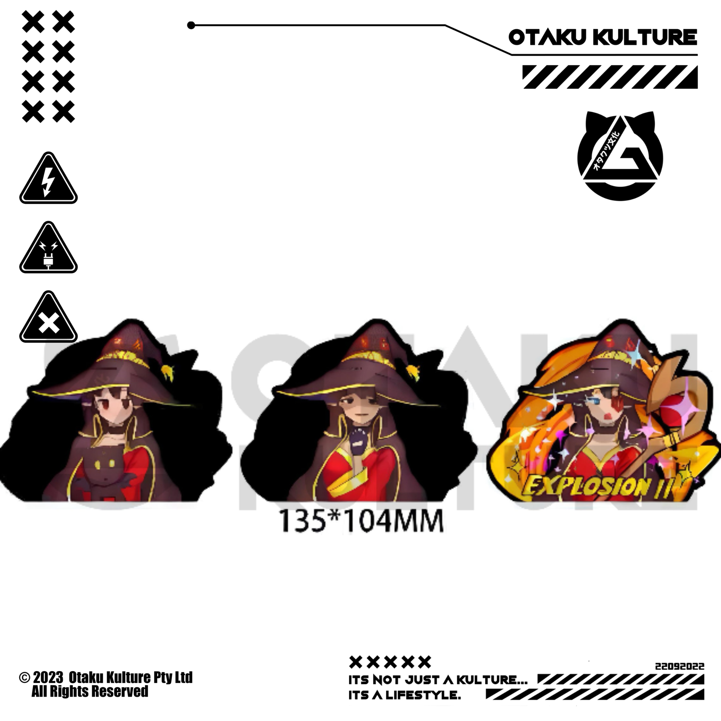 MEGUMIN EXPLOSION!! 3D MOTION STICKER