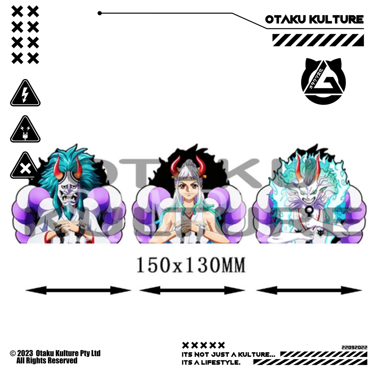 YAMATO MASK 3D MOTION STICKER