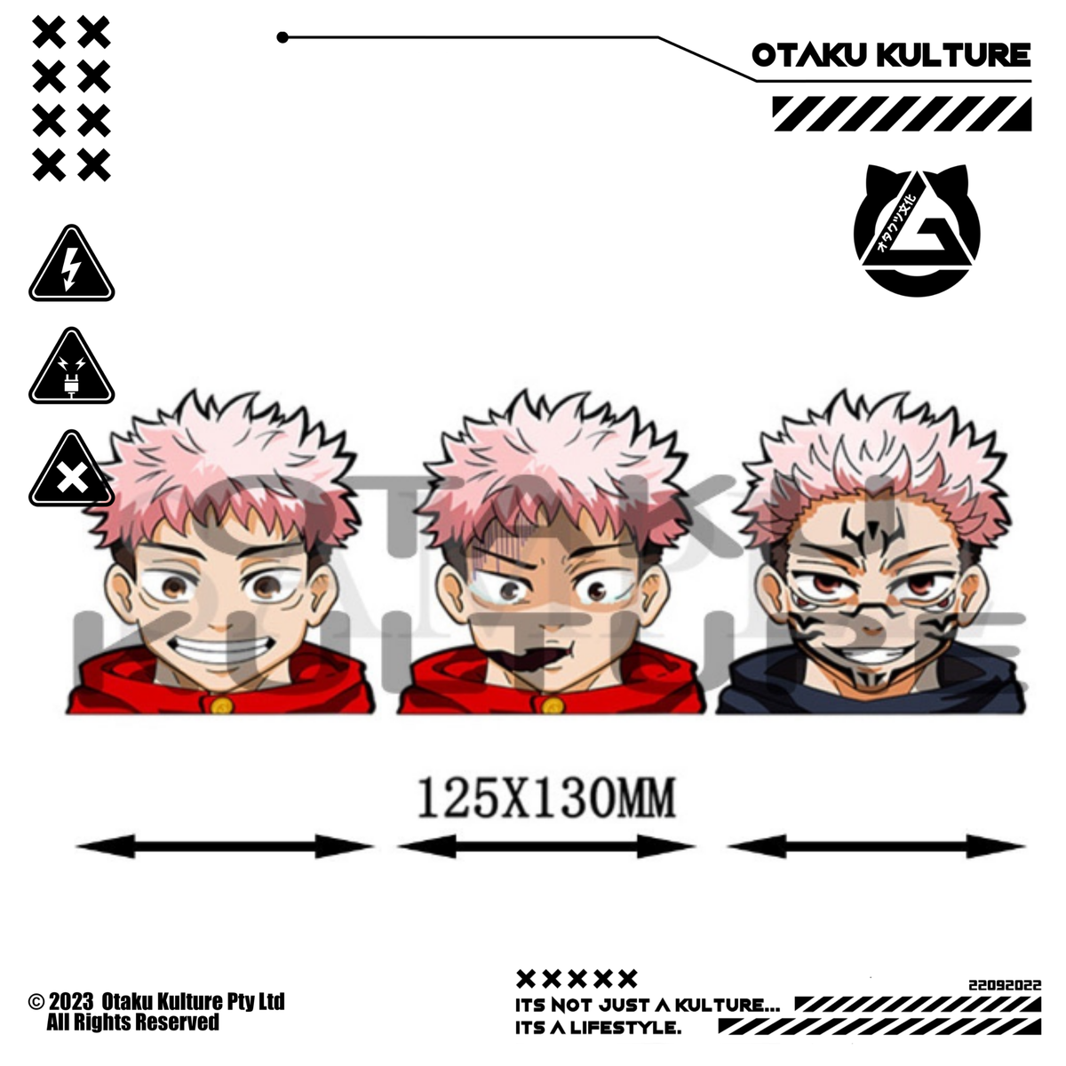 YUJI EATING FINGER 3D MOTION STICKER