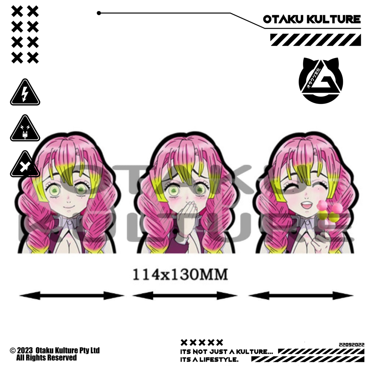 MITSURI KANROJI 3D MOTION STICKER
