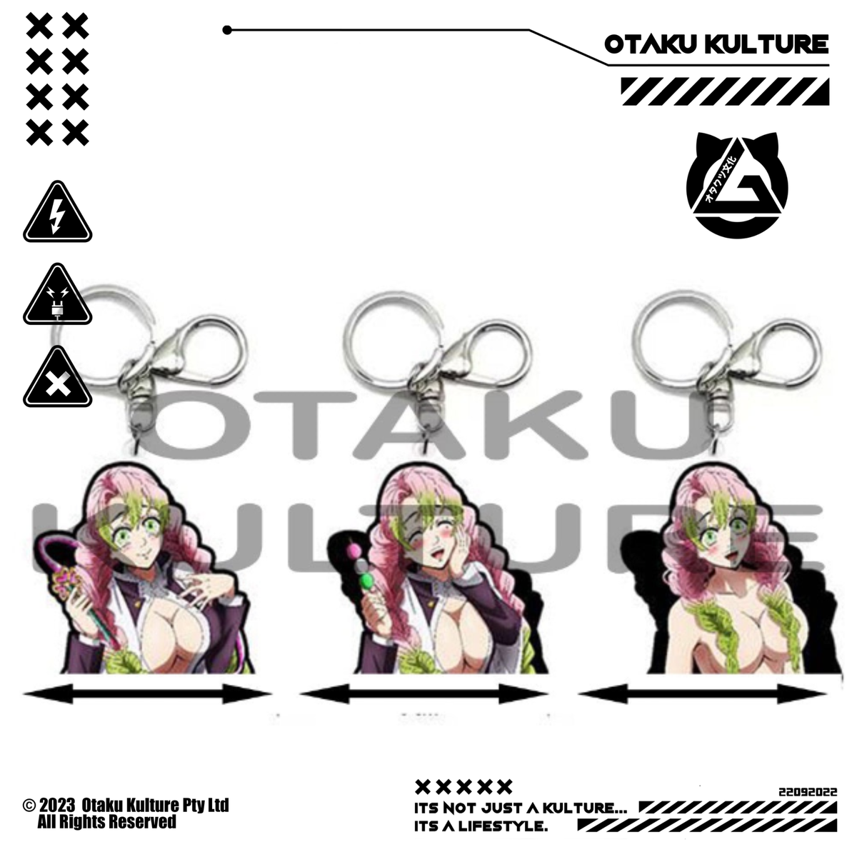 MITSURI LEWD 3D MOTION KEYCHAIN