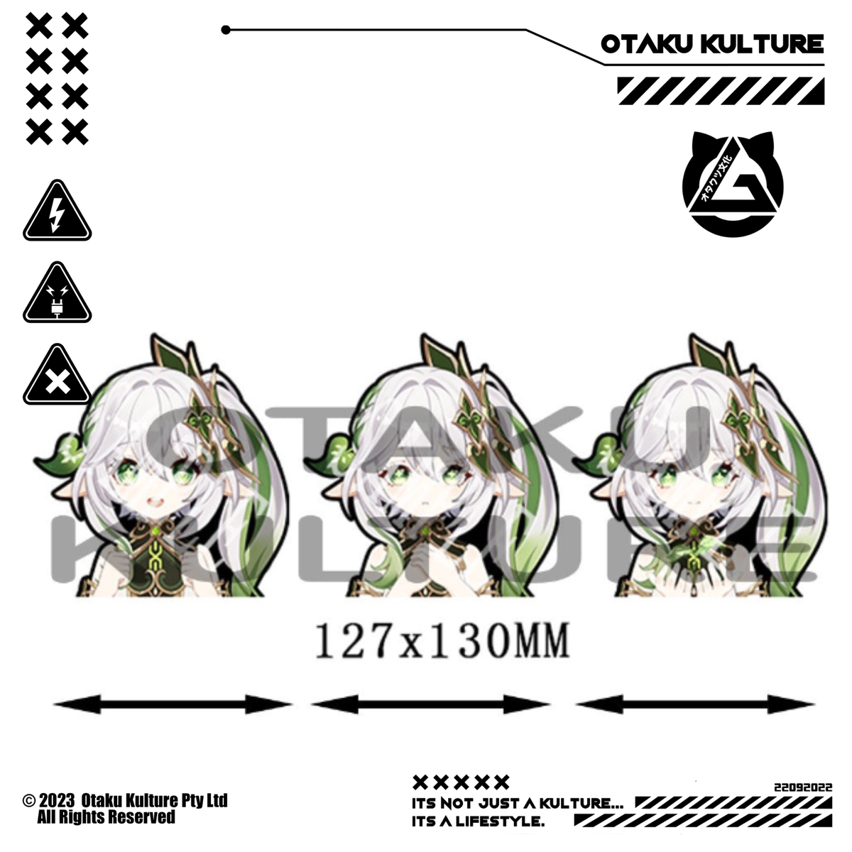 NAHIDA 3D MOTION STICKER