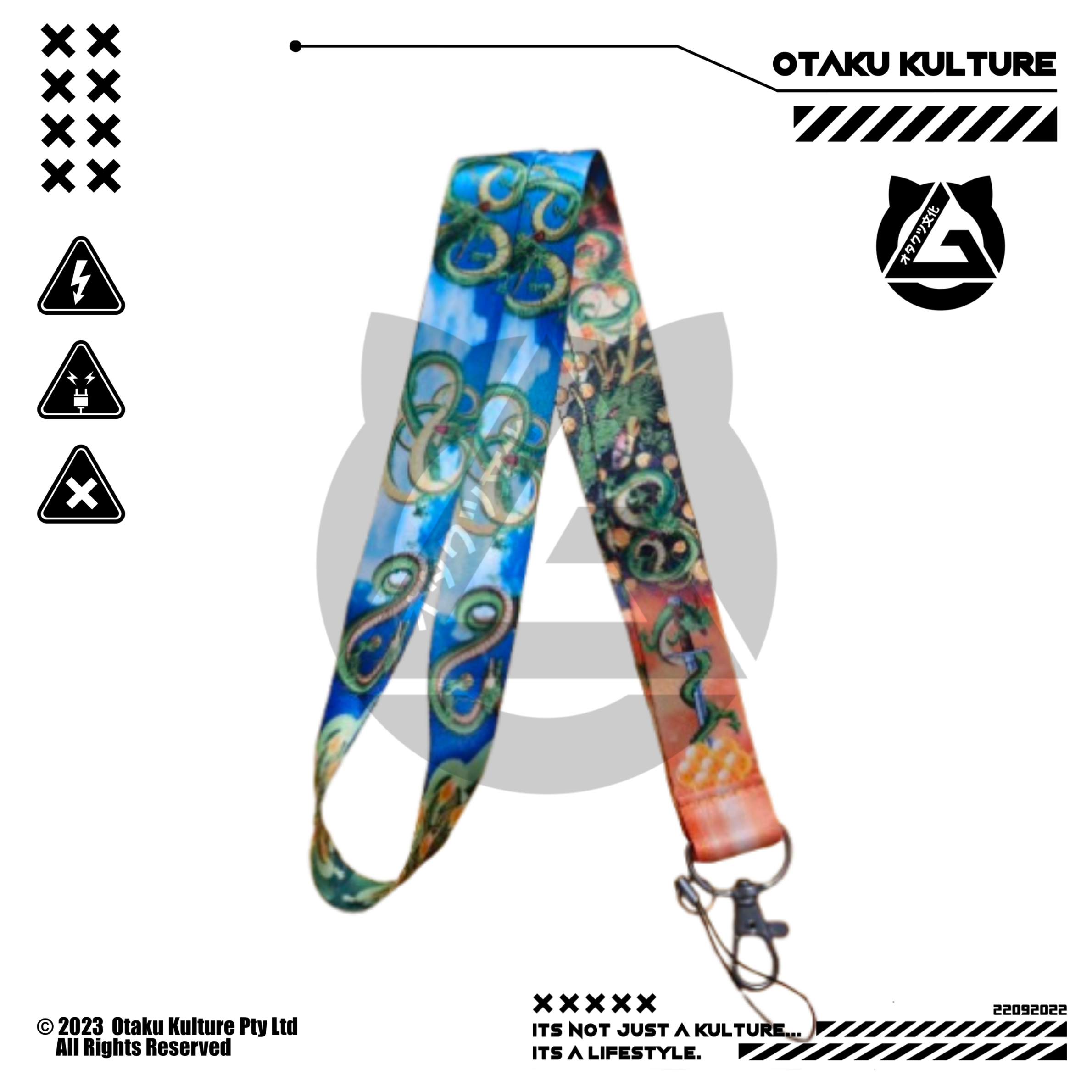 DRAGON BALL SHENRON LANYARD