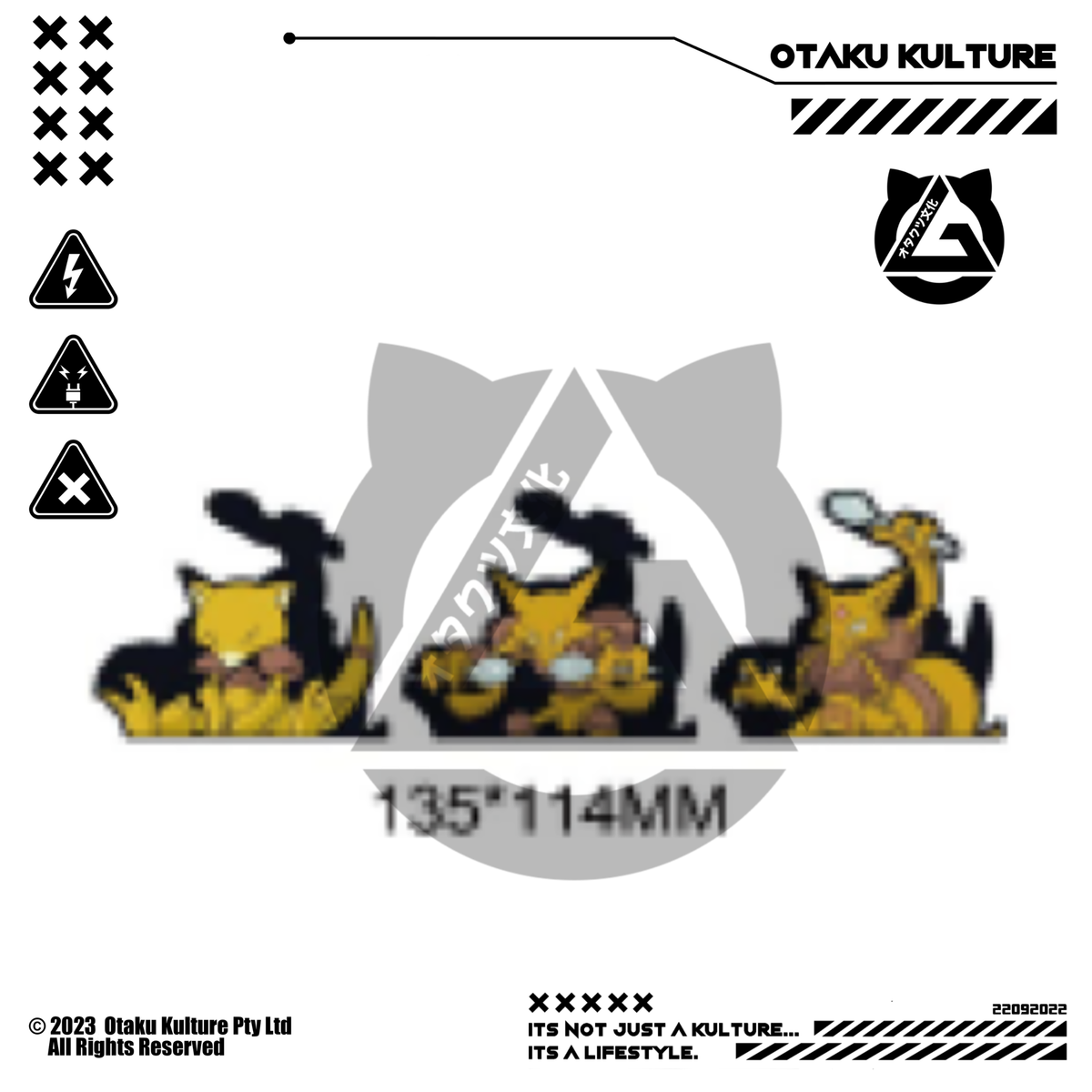 ABRA EVOLUTION 3D MOTION STICKER
