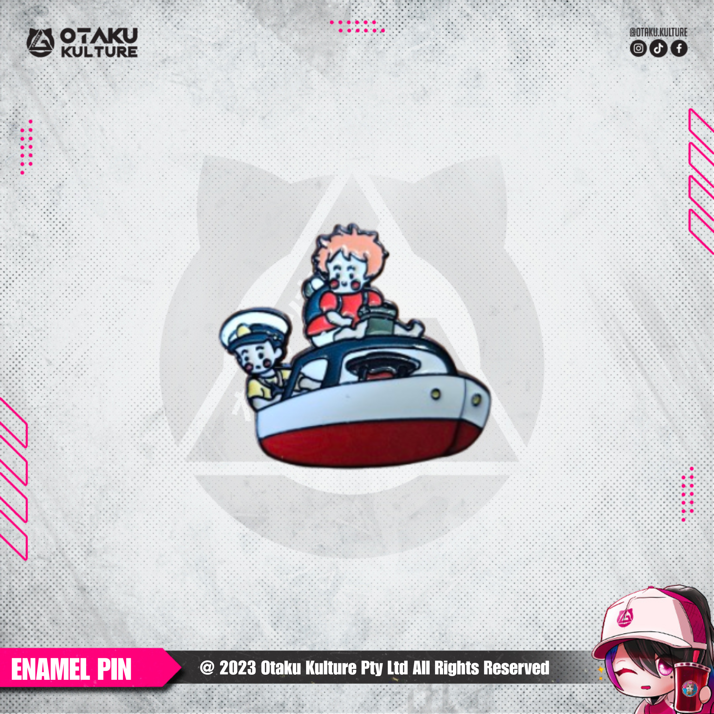 PONYO ENAMEL PIN