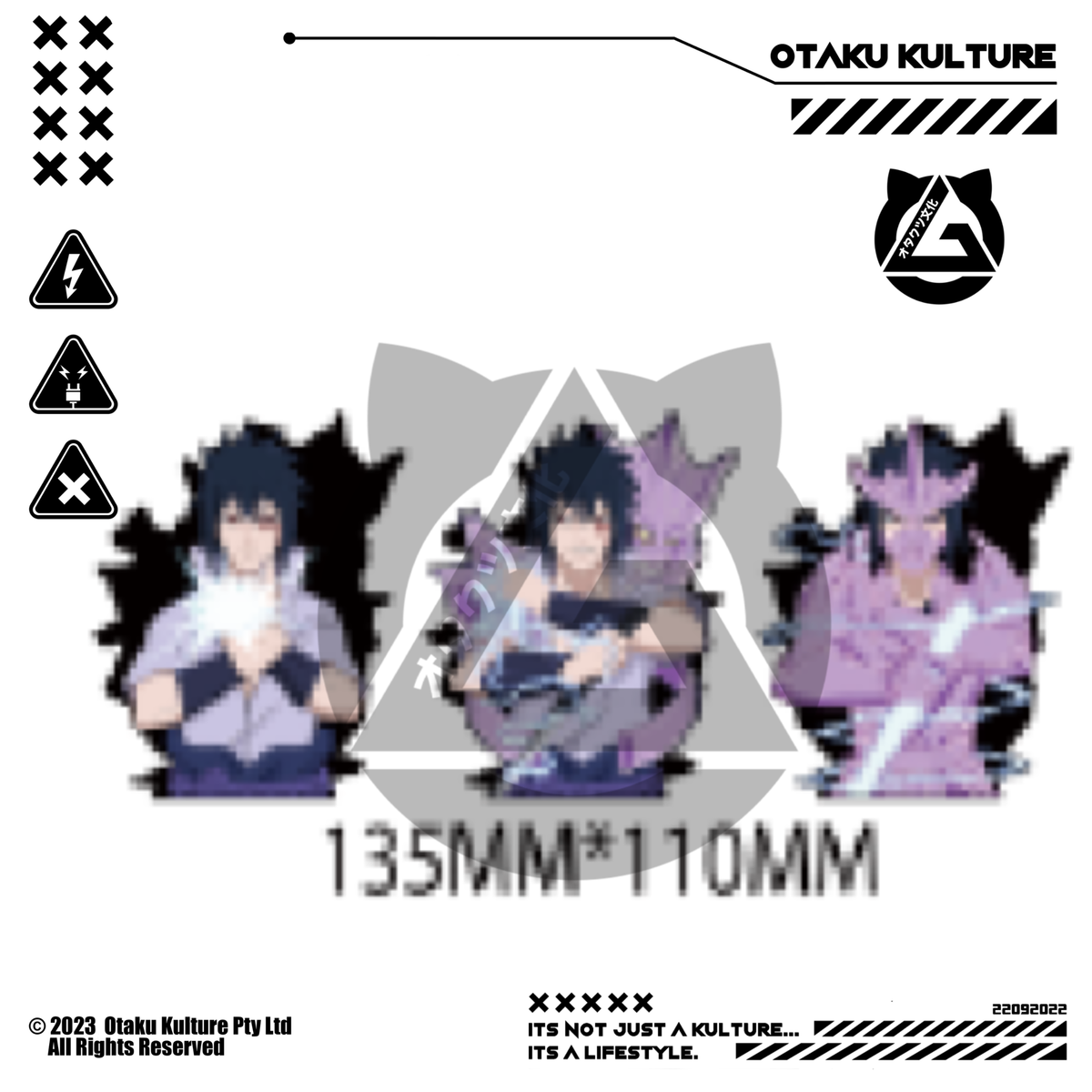 SASUKE SUSANO 3D MOTION STICKER