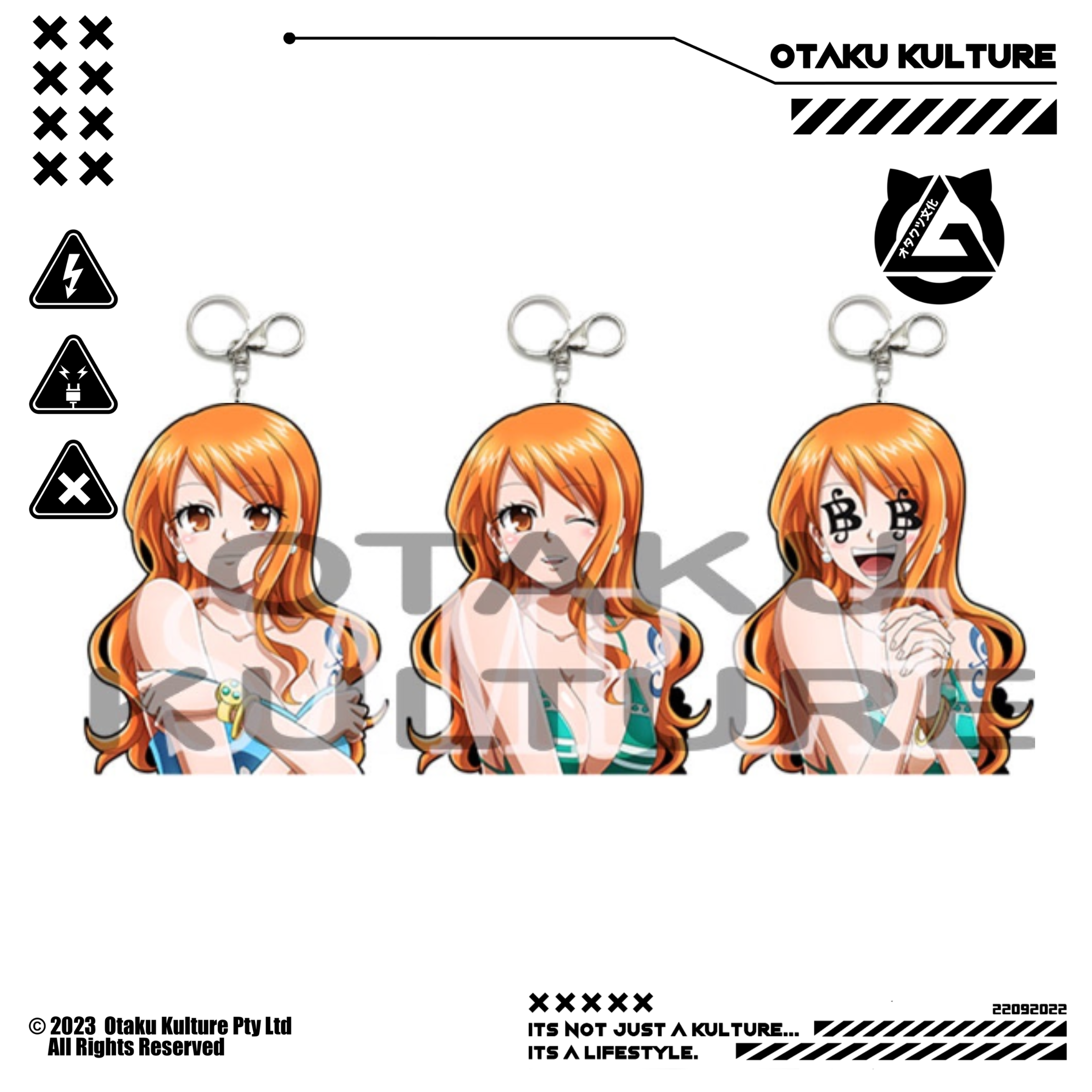 NAMI 3D MOTION KEYCHAIN