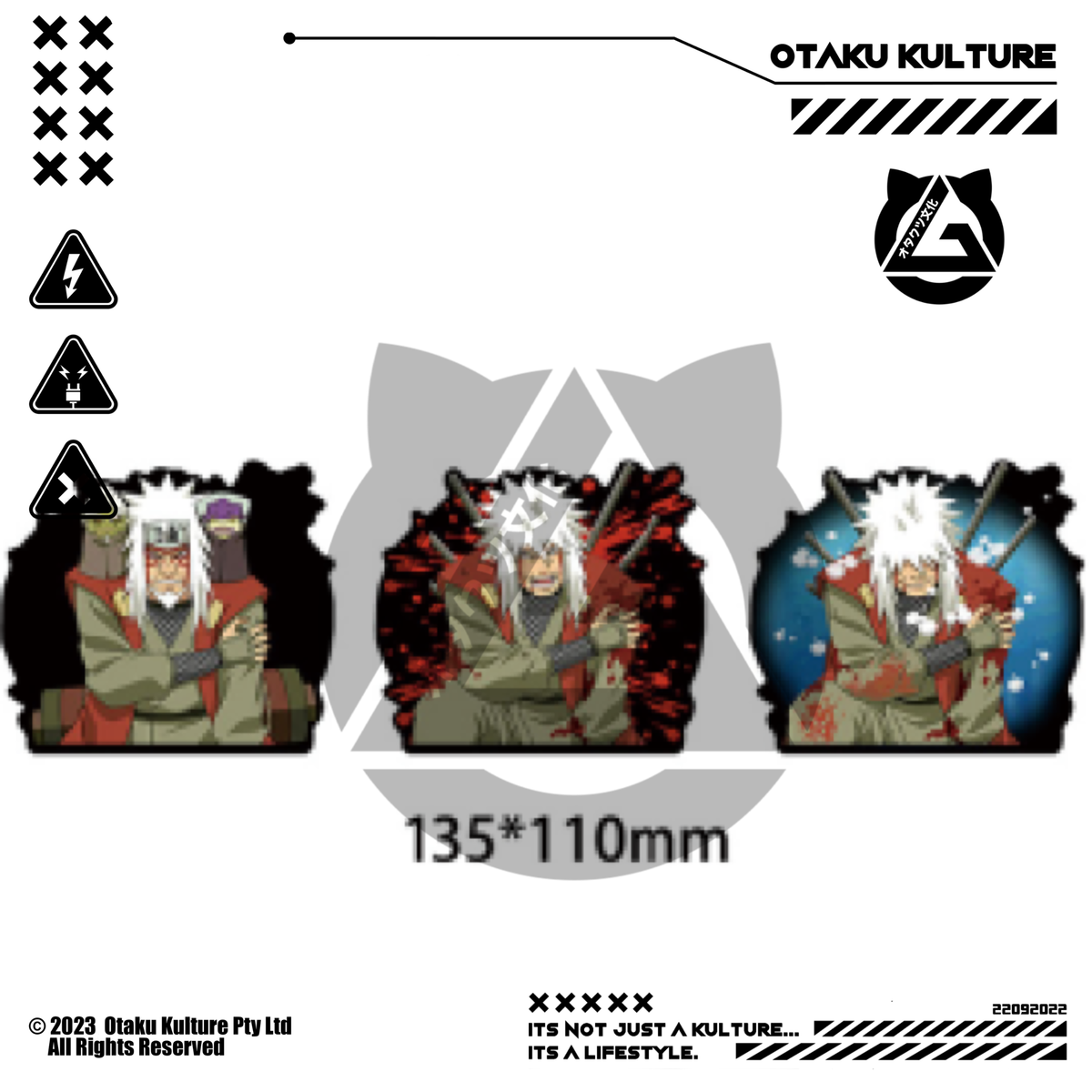 JIRAIYA PAIN BATTLE 3D MOTION STICKER