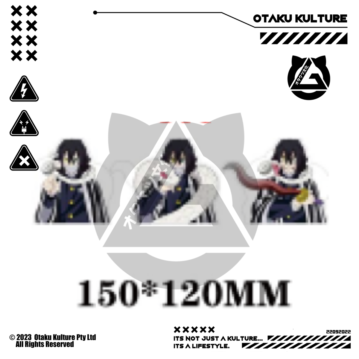 OBANAI SNAKE 3D MOTION STICKER