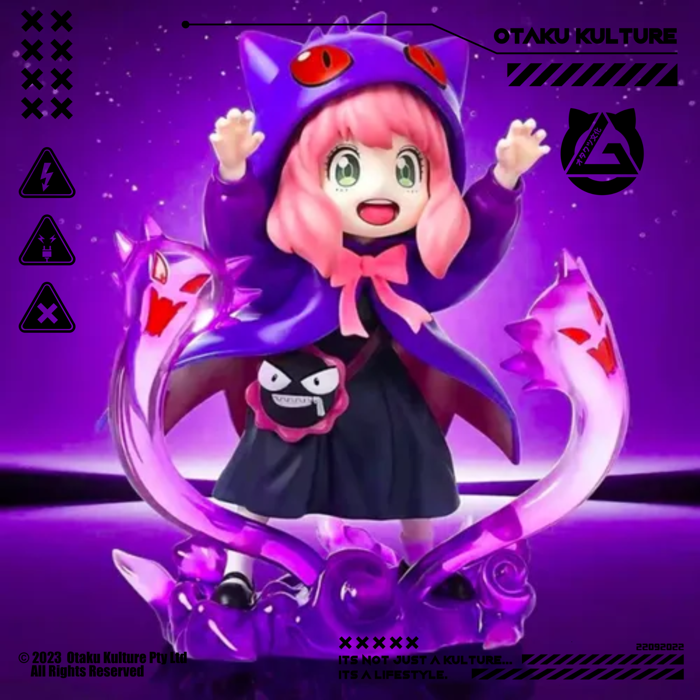 ANYA AND GENGAR FIGURE