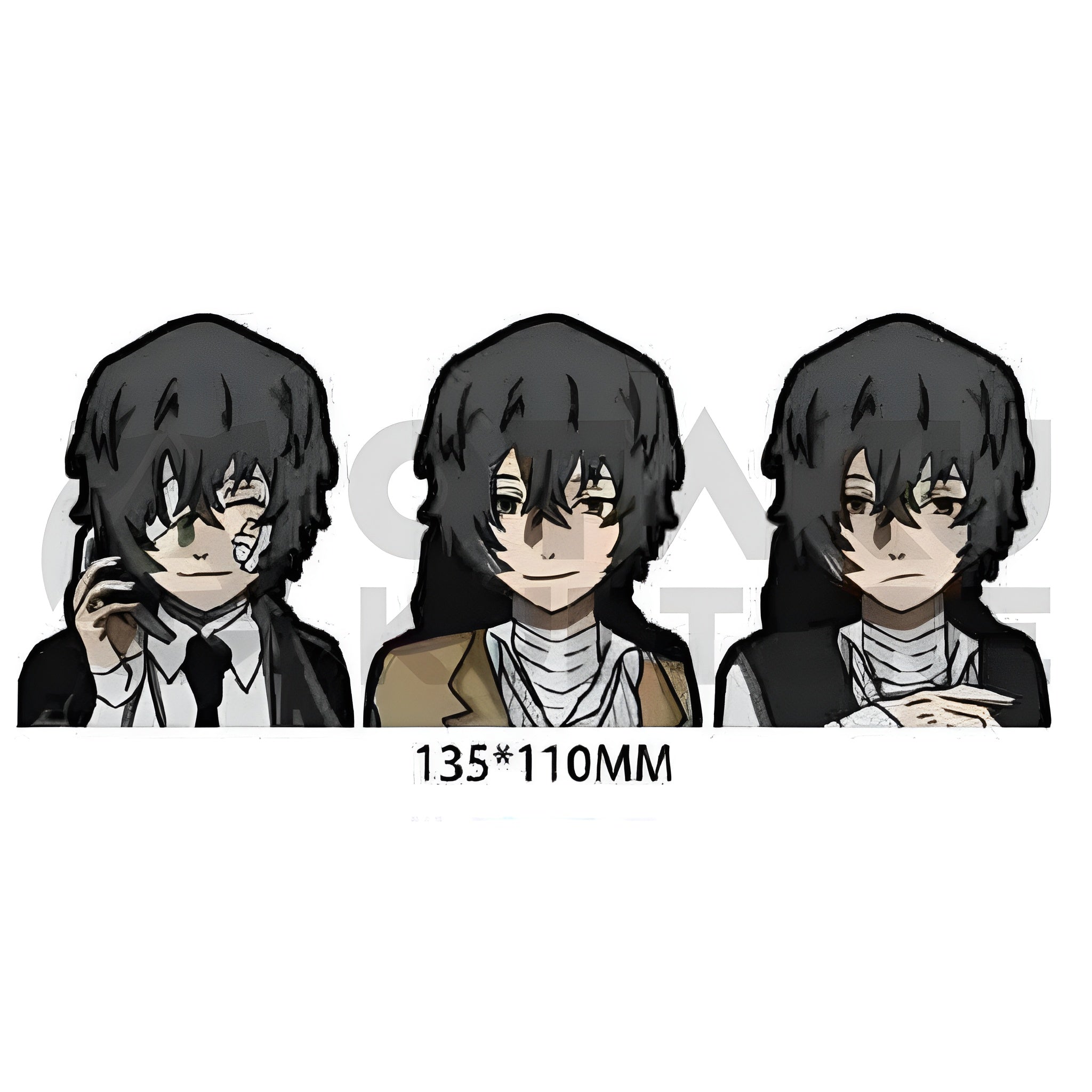 OSAMU DAZAI PHONE 3D MOTION STICKER