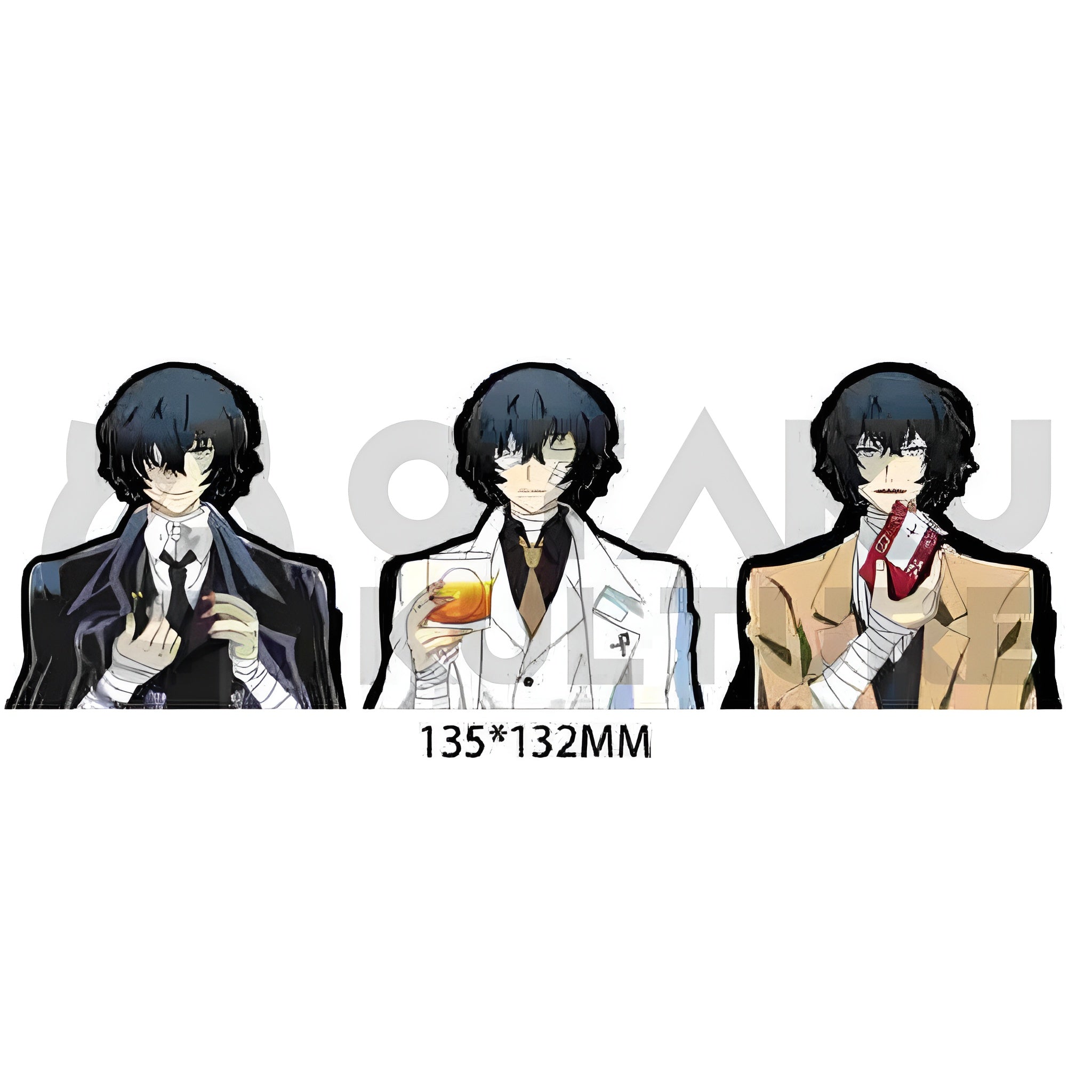 OSAMU DAZAI 3D MOTION STICKER