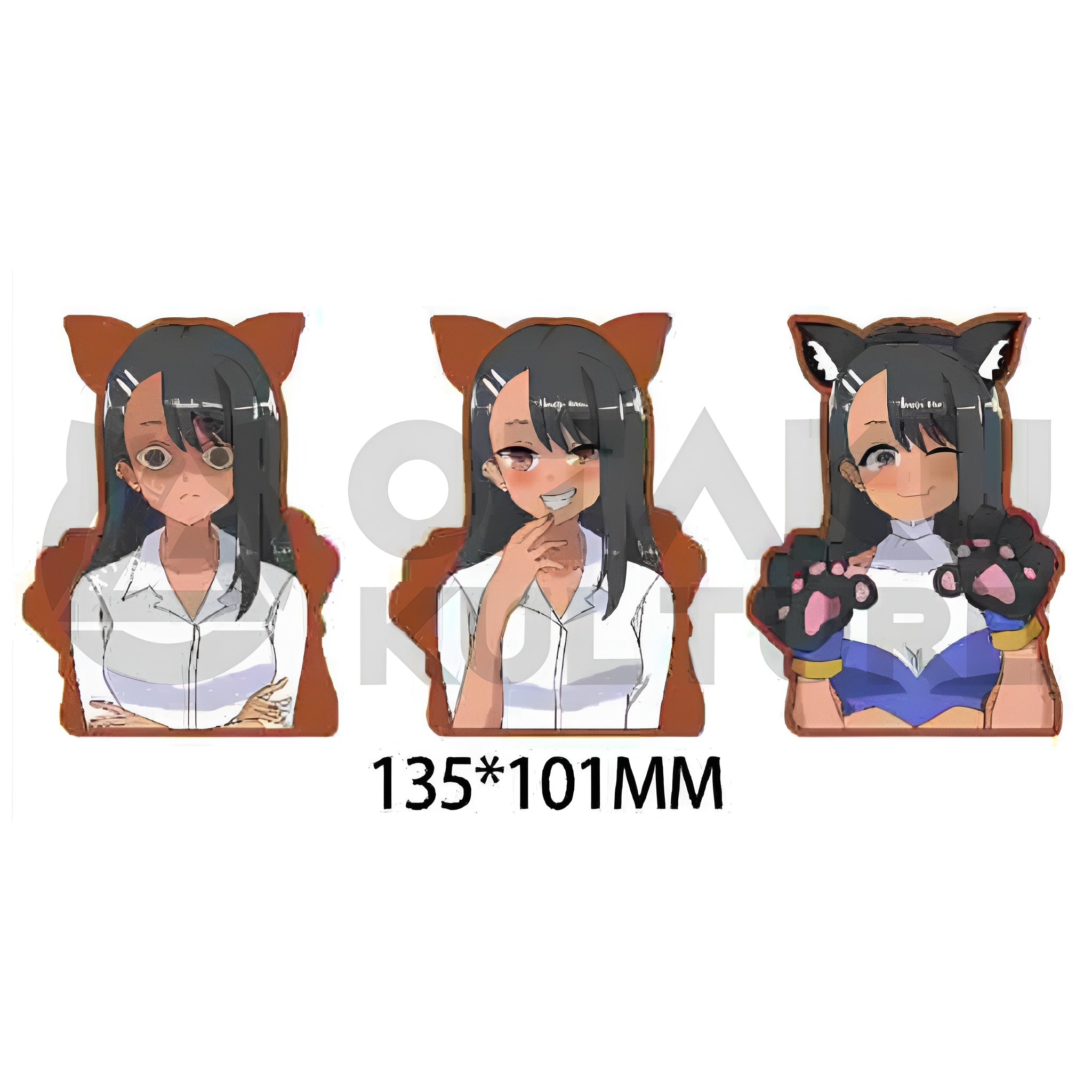 MISS NAGATORO 3D MOTION STICKER
