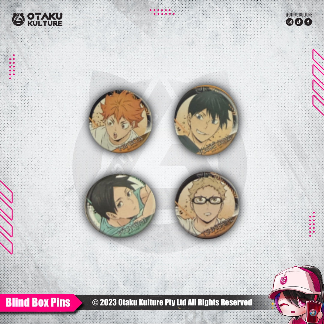 Haikyu Blind Box Button Badge