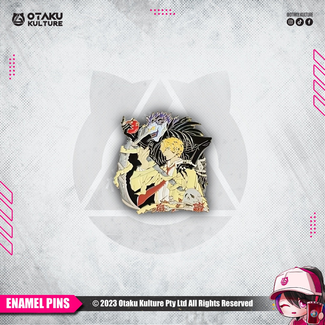 DEATH NOTE ENAMEL PIN