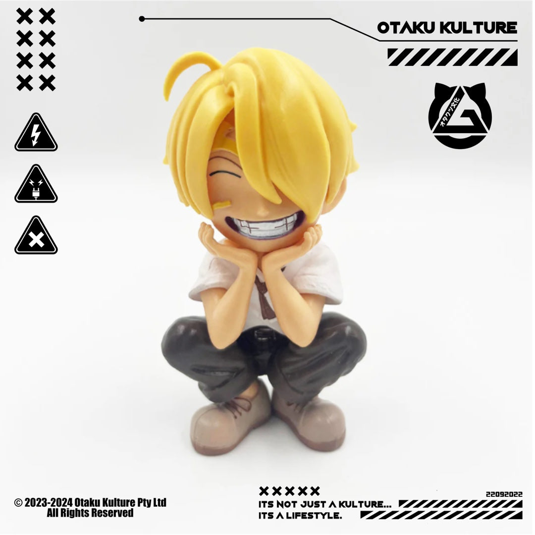 SANJI ONE PIECE SITTING FIGURE