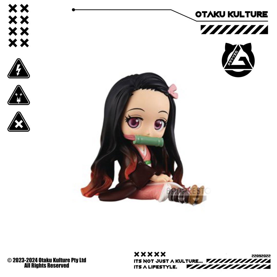 NEZUKO DEMON SLAYER SITTING FIGURE