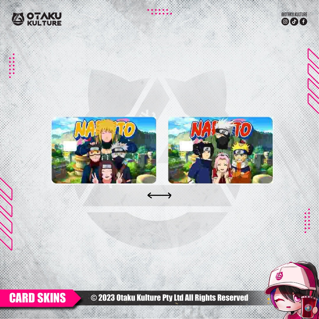 NARUTO VILLAGE 3D MOTION CARD SKIN