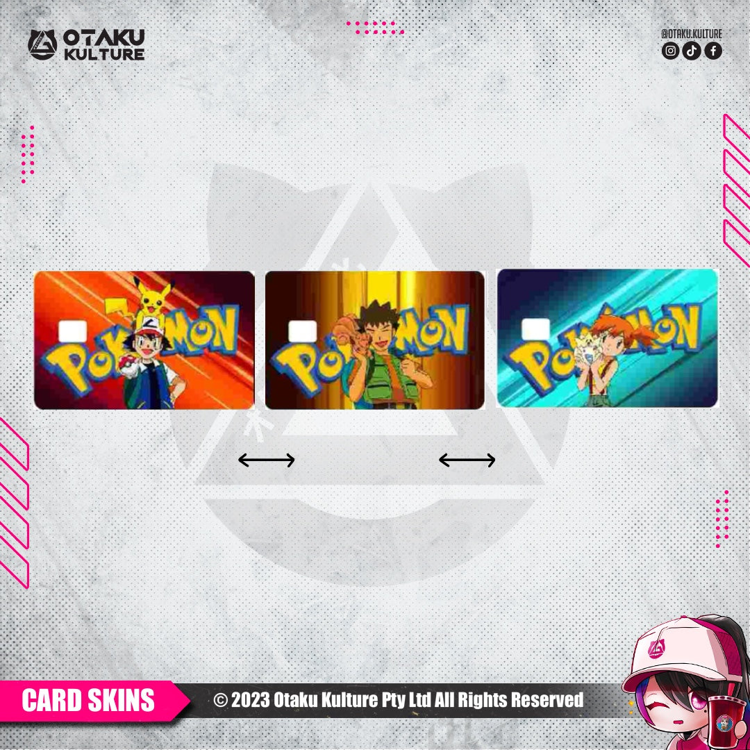 POKEMON 3D MOTION CARD SKIN