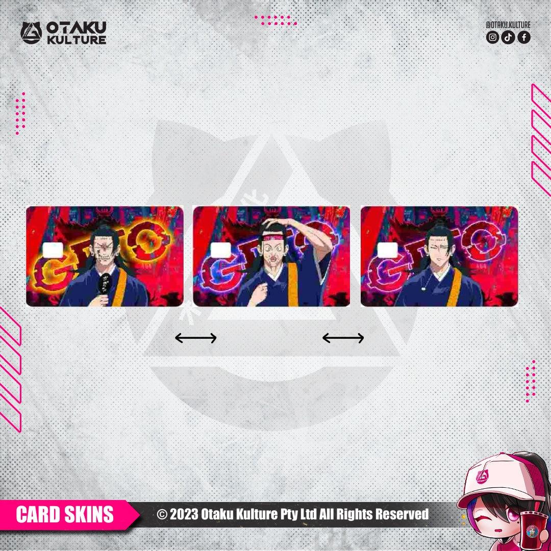 GETO 3D MOTION CARD SKIN