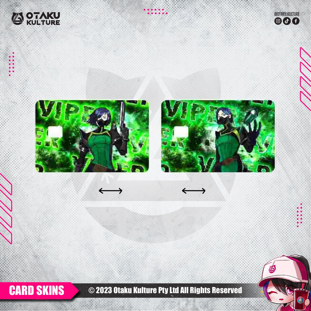VIPER 3D MOTION CARD SKIN