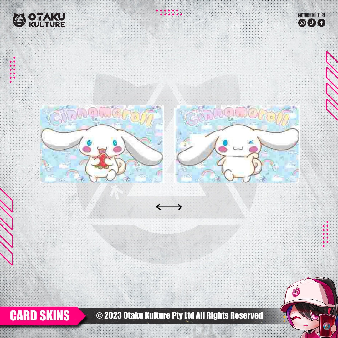 CINNAMONROLL 3D MOTION CARD SKIN