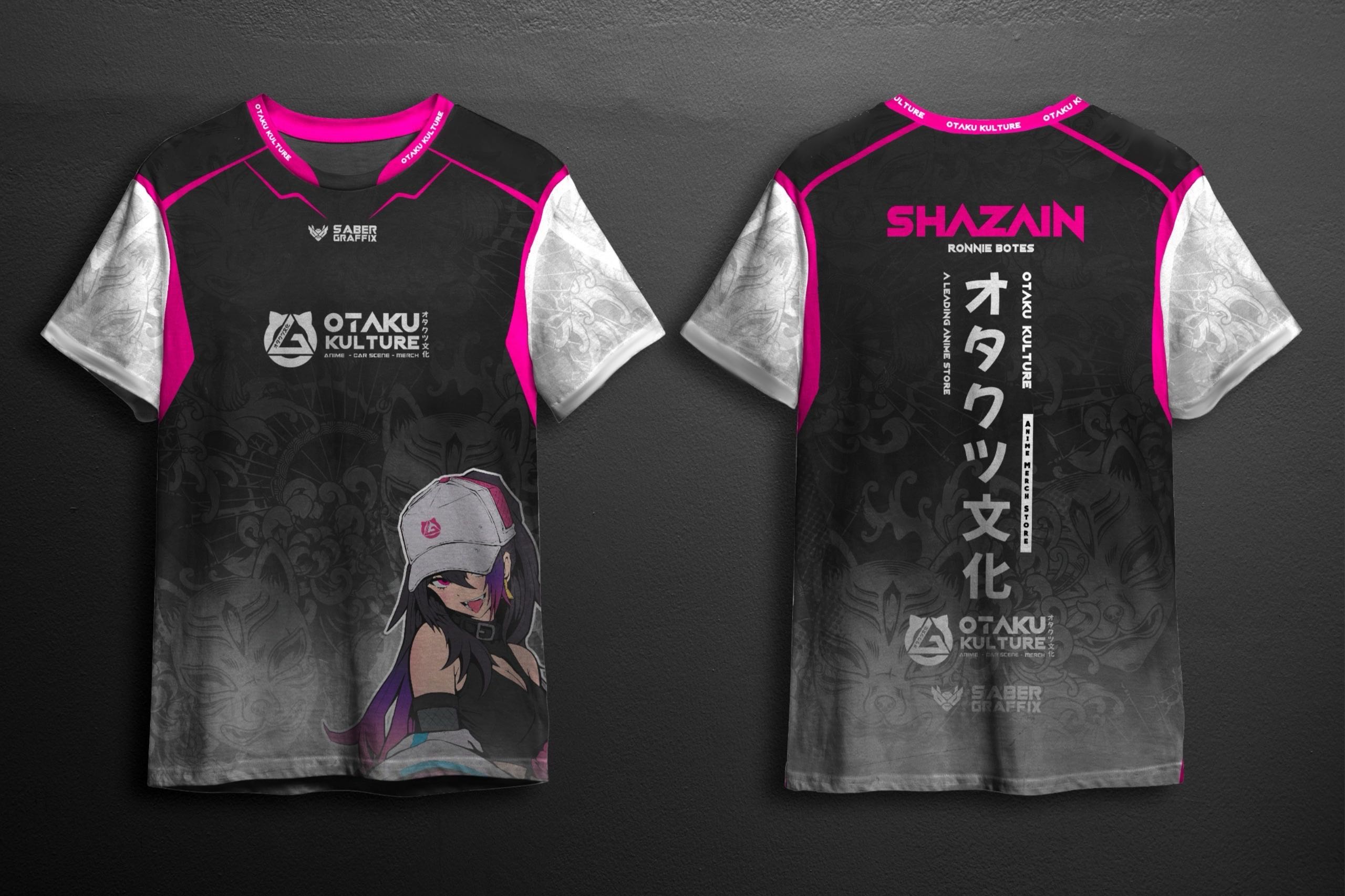 OTAKU KULTURE ESPORTS SHIRT (Pre-Order)(Read Description)