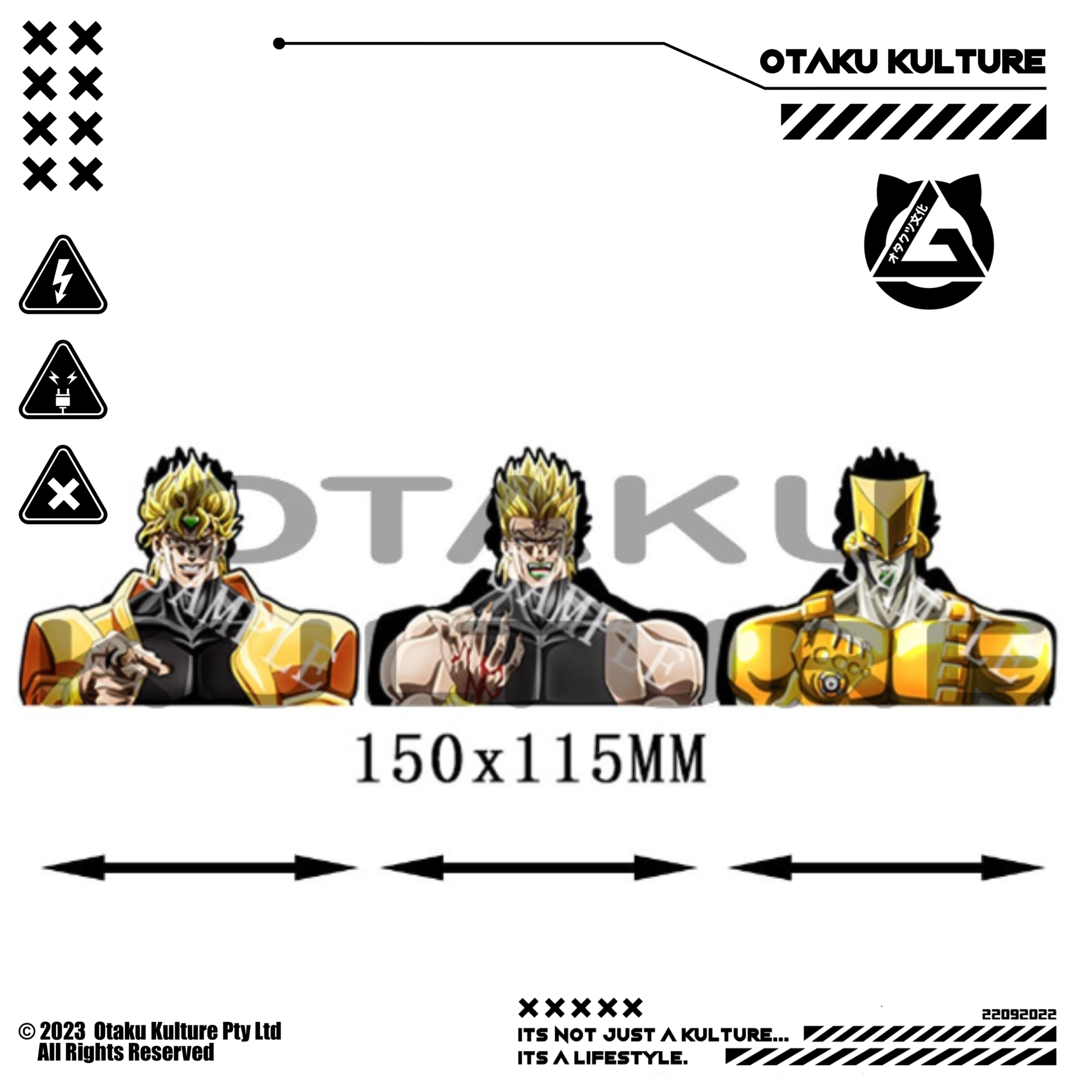 DIO 3D MOTION STICKER
