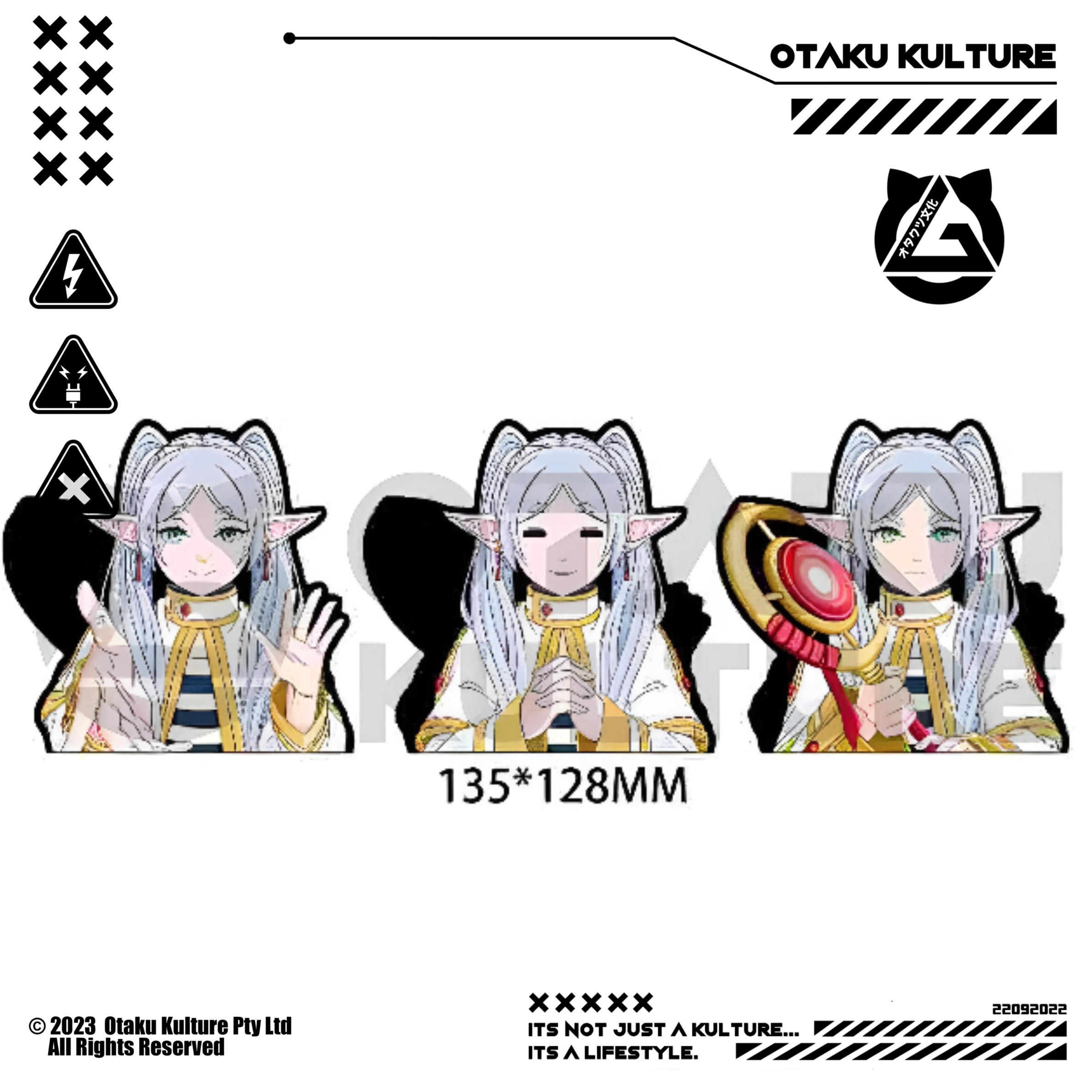 FRIEREN 3D MOTION STICKER